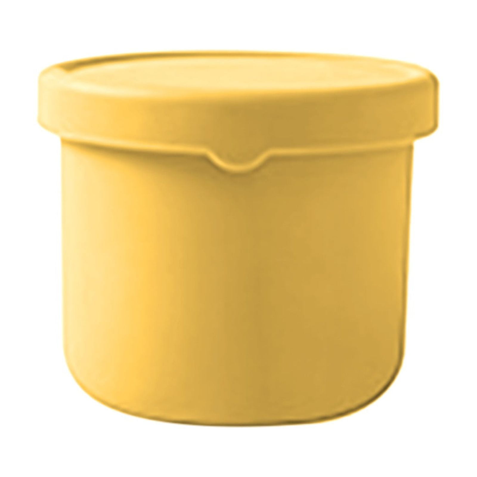 CGZQFEI Silicone Food Containers for Kids, Reusable Baby Snack Fruits Container with Lids, Leak Proof Silicone Food Storage Containers Kids Small Lunch Box BPA Free for Daycare School Travel Yellow1 - Image 5