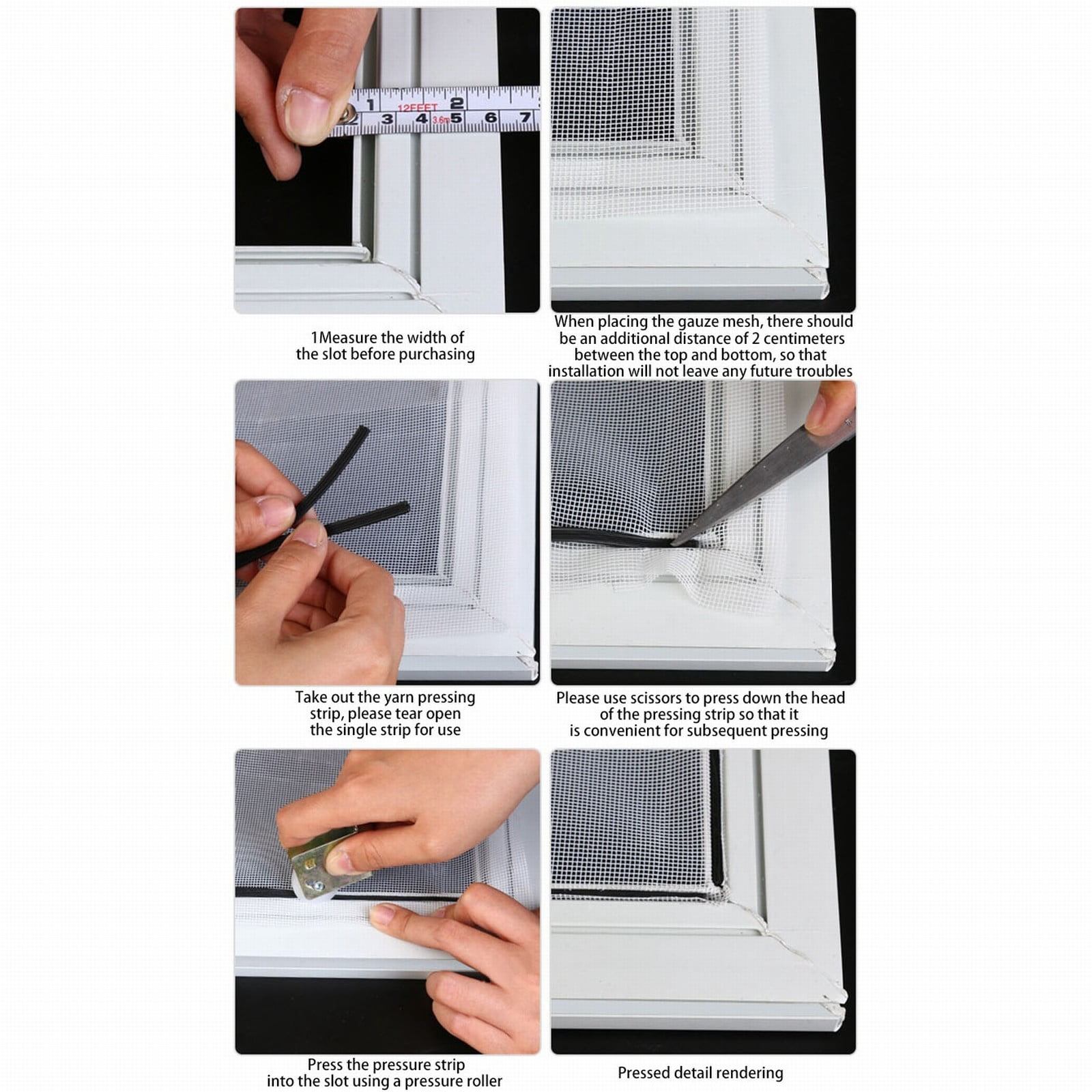 Window Screen Spline, 0.20