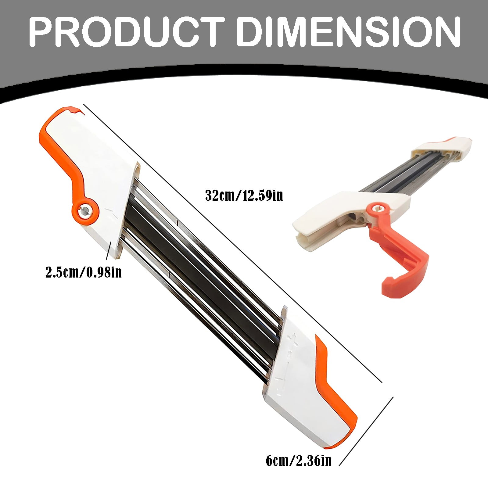 2-in-1 Chainsaw Sharpener with Pitch 3/8