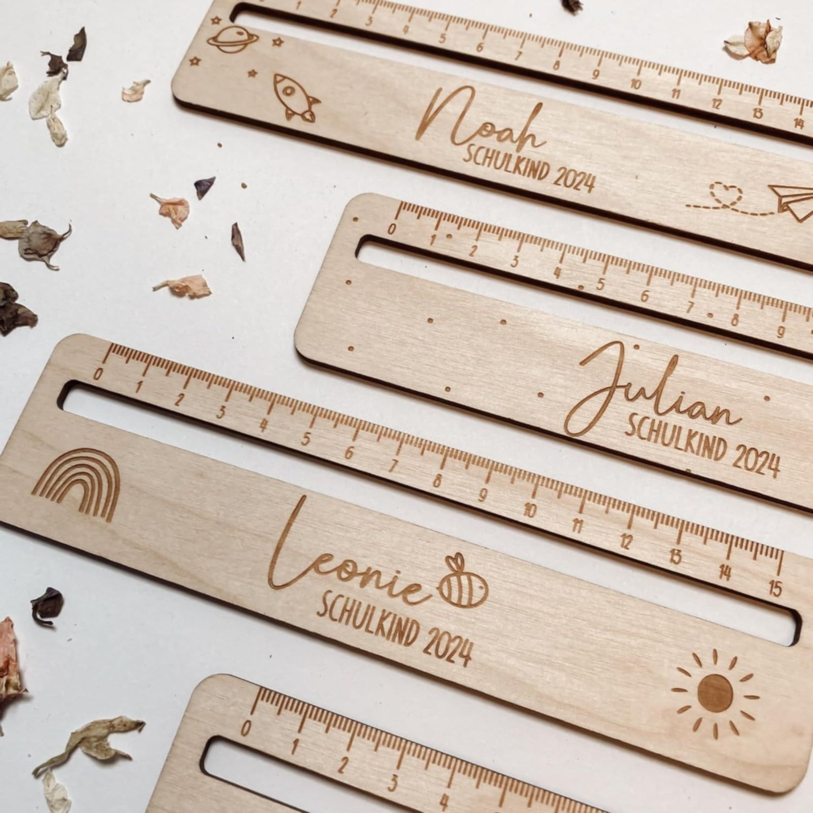 Wooden Reading Tracking Ruler, Reading Strips for Student, Text Guide Ruler for Students and Teachers, Tool for Reading, Classroom Learning Aid, Dyslexia Support Ruler, Study Accessory One Size Brown1 - Image 5