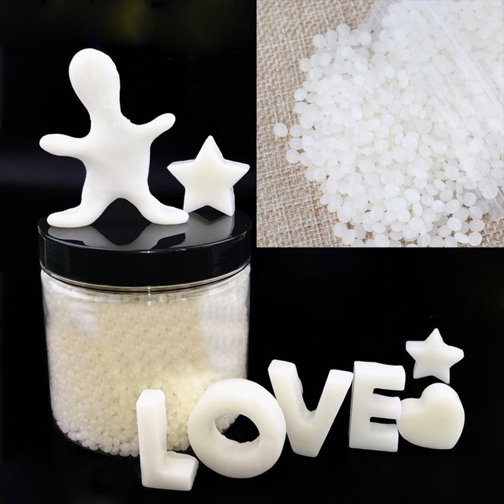 Moldable Plastic Pellets - Thermoplastic Beads Polymorph Plastic Meltable Beads for Crafts, DIY, Cosplay, Temporarily Repair, Modeling, Halloween Vampire Teeth Fangs, 5.28 oz/150g 5.28 oz White - Image 4