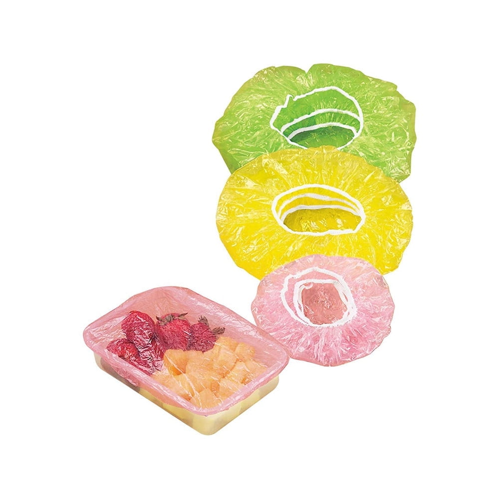Reusable Elastic Bowl Covers, Stretch Plastic Food Storage Lids for Bread Proofing/Picnics, Foil Alternative(24PC ),Gifts for Men Women - Image 1