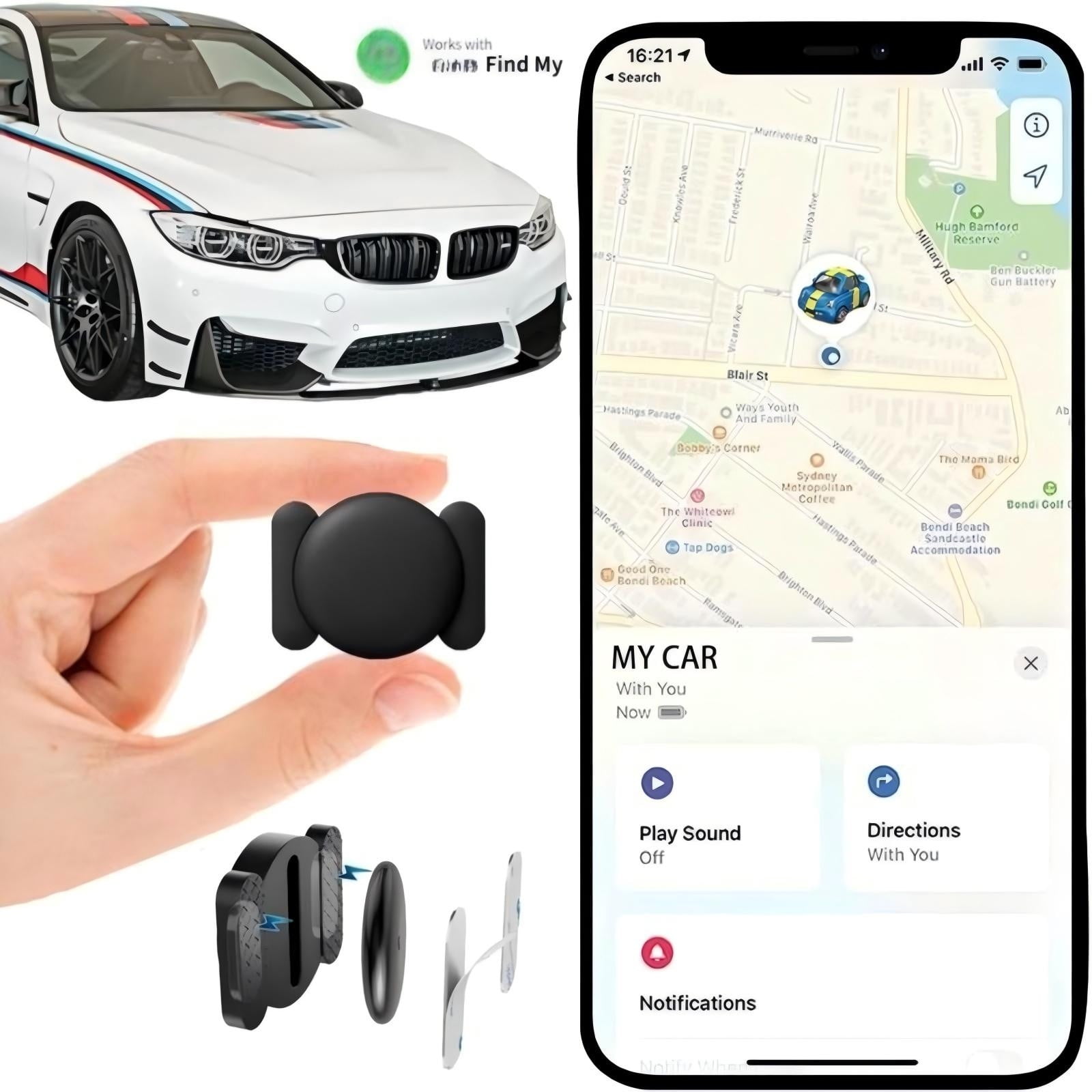 Mini Hidden GPS Tracking Device for Vehicles, Cars etc, Hidden GPS Car Tracking Device with Magnetic Waterproof Case, Running in , No Extra Monthly fee - Image 8