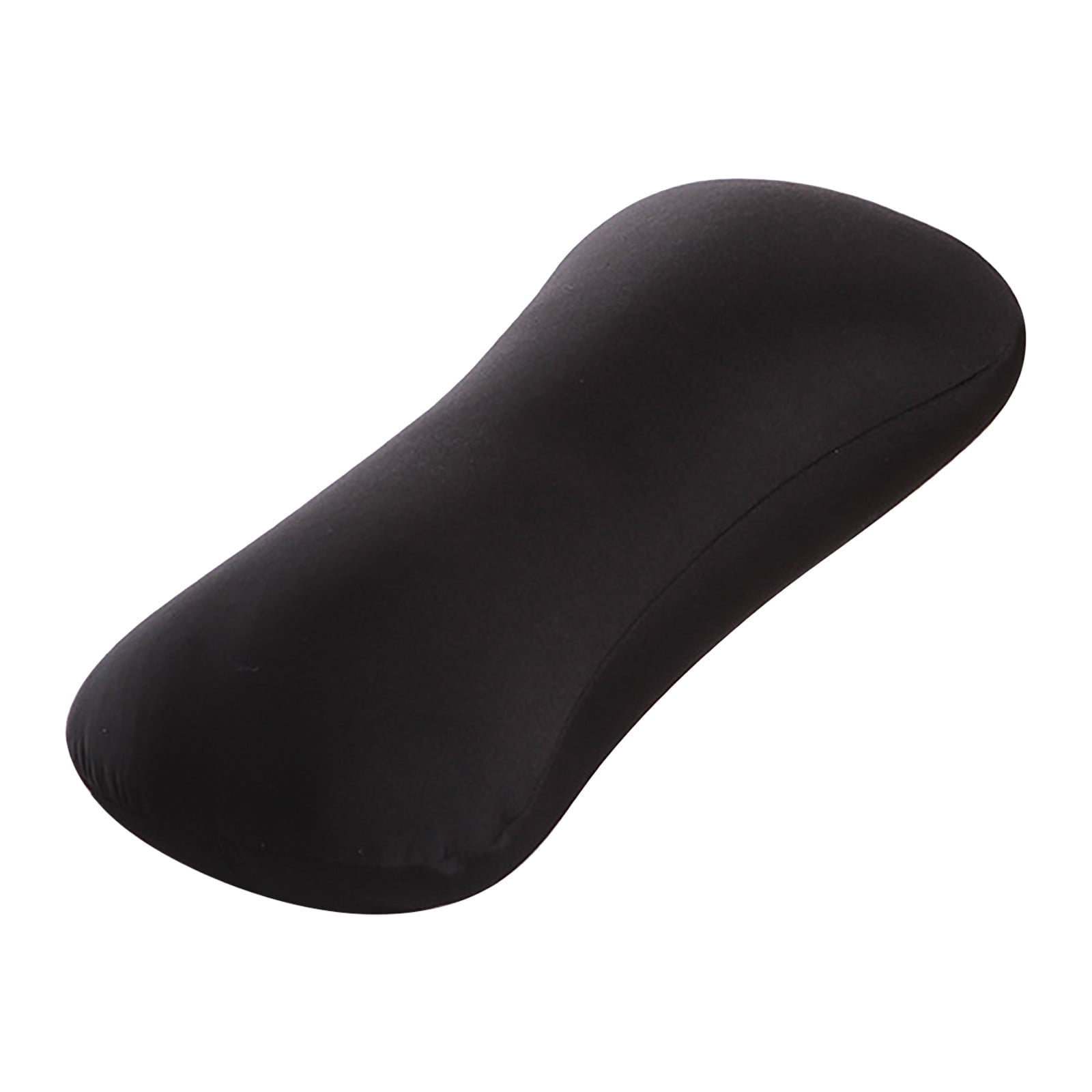38cm×20cm Bone-Shaped Office Nap Pillow - Soft Foam Headrest for Travel, Plane, Car, Sofa & Bed | Portable Backrest Pillow with Soft Fabric for Comfortable Lunch Break Naps Office & Home(red) black - Image 3
