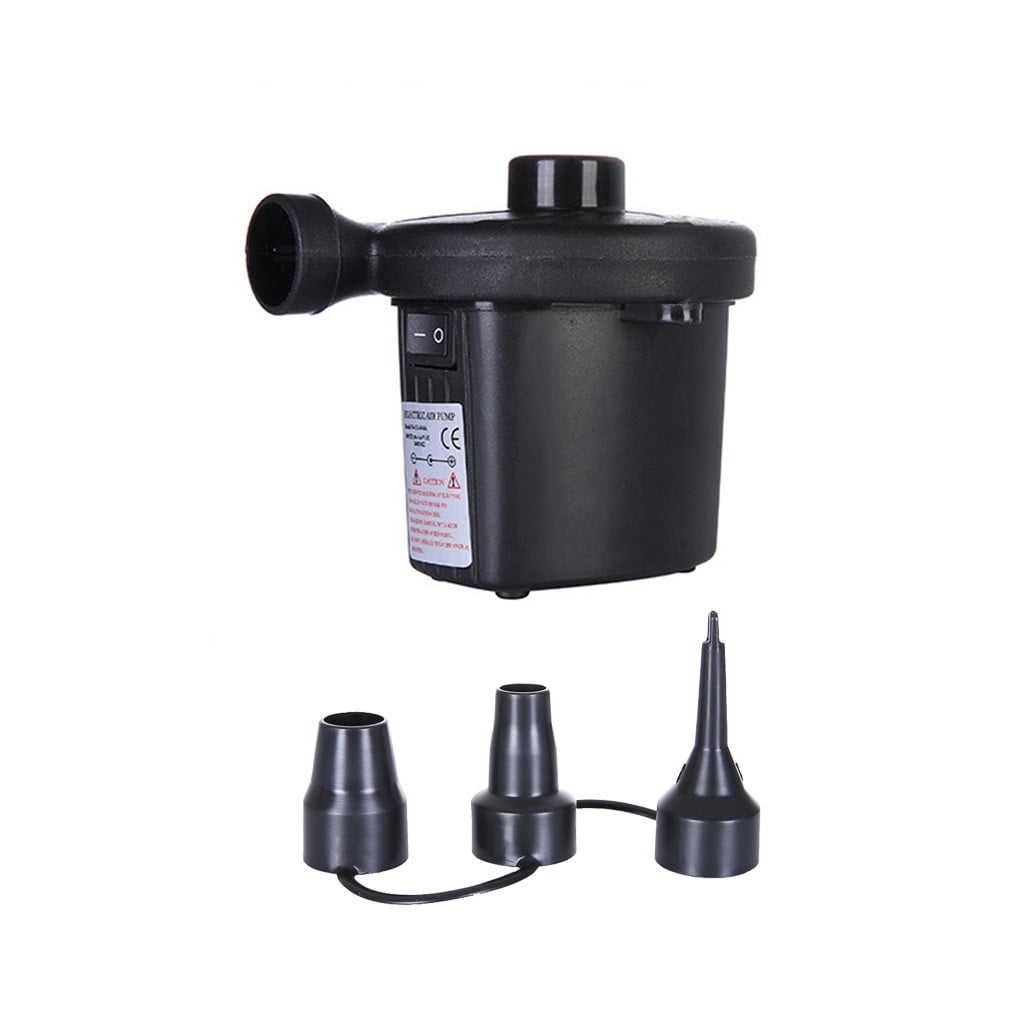 3-in-1 Plastic Nozzle Set for Air Pump,Pump Nozzle Head, Air Inflator Adaptor & Replacement Valves, 3 Sizes, Inflation Accessories for Air Beds & Pool Floats, Plastic Nozzle Kit(Black) Black - Image 3