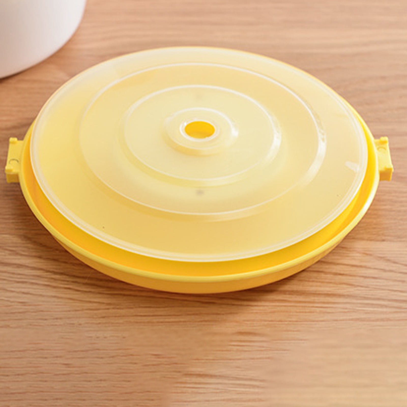 Microwave Rice Cooker, Microwavable Food Container, Convenient Cooker for Microwave, Plastic Micro Steamer Multifunctional Cookware for Rice, Pasta, Vegetables, Soups and More, 8.27x5.51 8.27