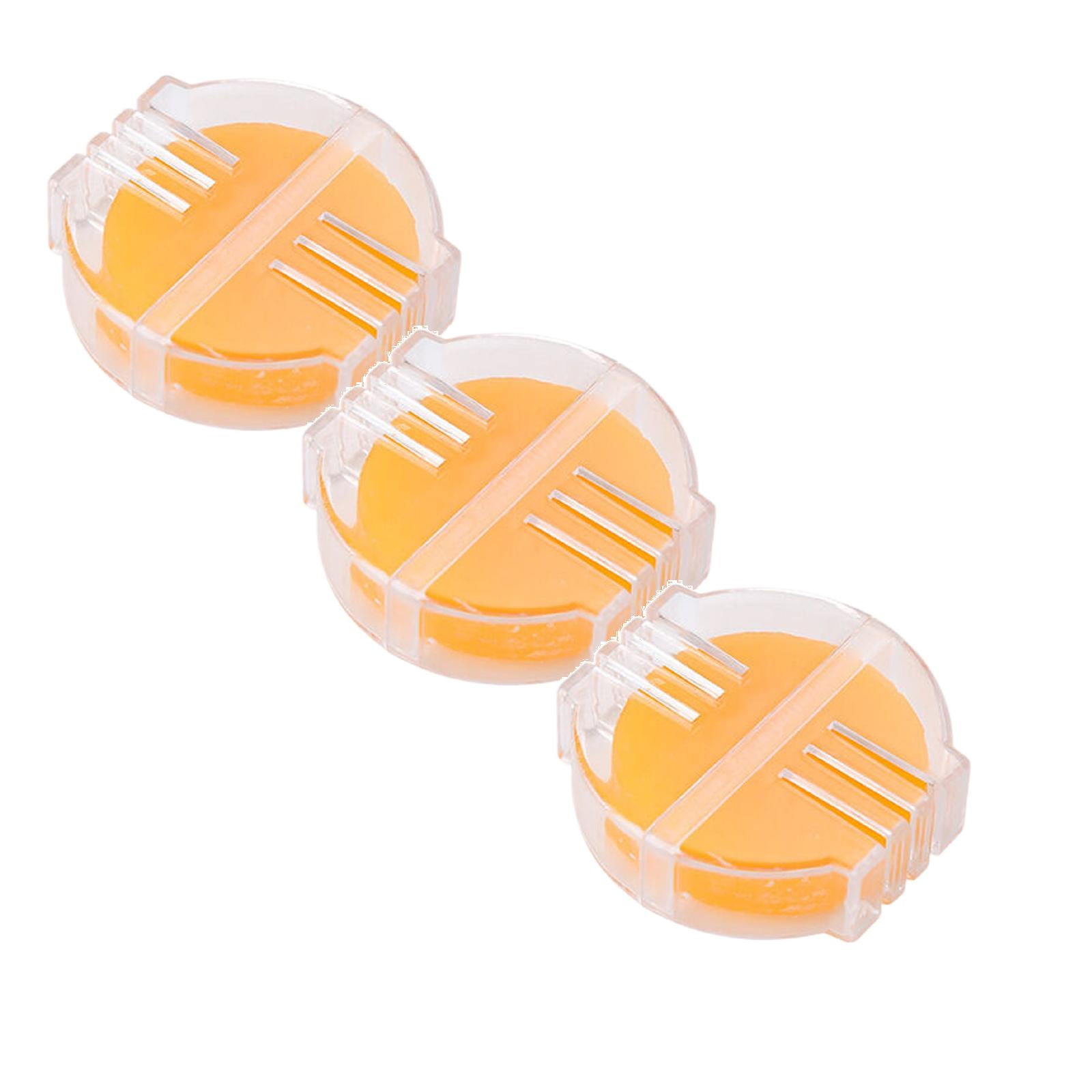1PCS Beeswax Thread Conditioner, Handy Craft Sewing Tools,Thread Wax for Sewing with Plastic Box Thread Beeswax Thread Conditioner Wax for Sewing Quilting Reinforcing Thread,2 Colors(Yellow) Yellow（3pc) - Image 1