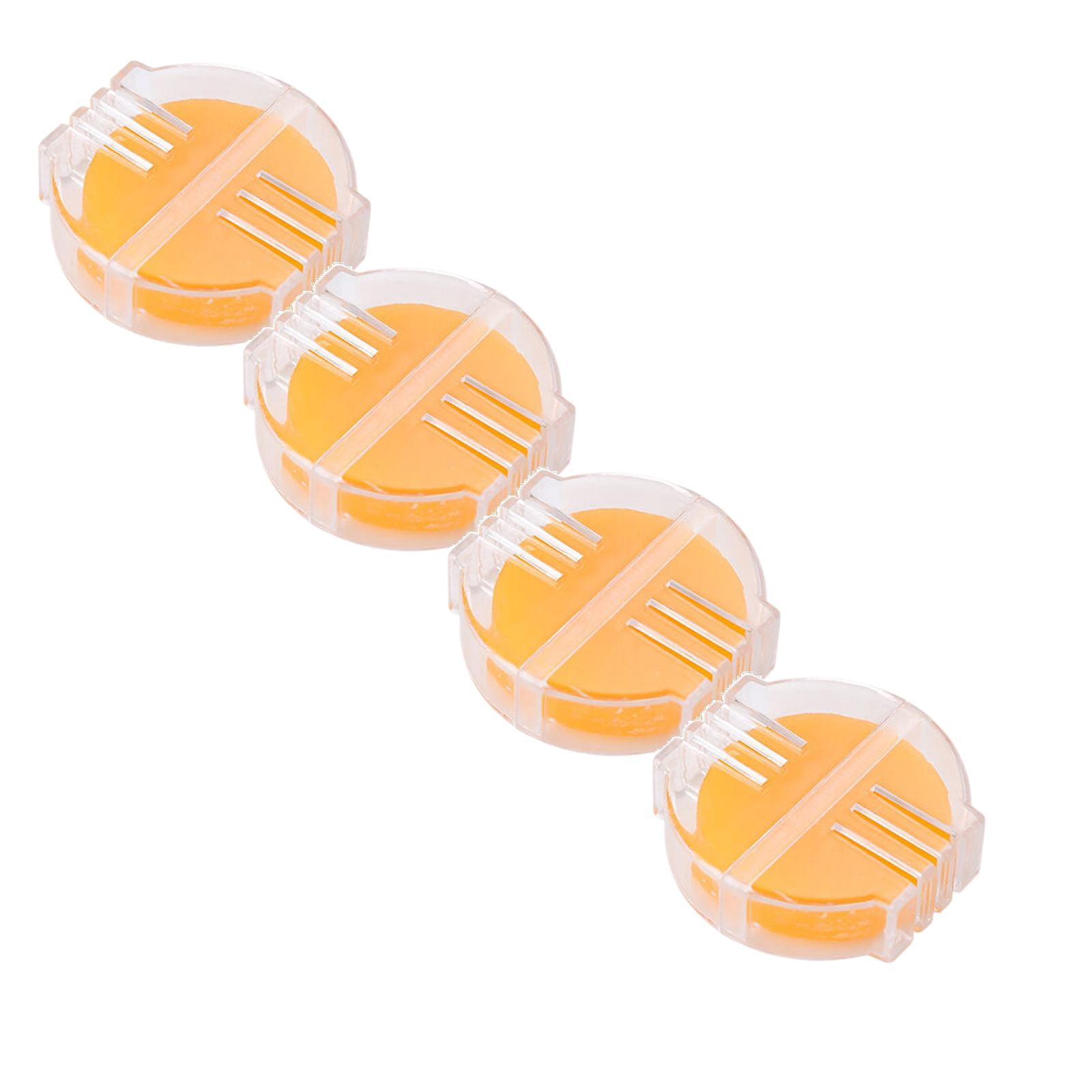 1PCS Beeswax Thread Conditioner, Handy Craft Sewing Tools,Thread Wax for Sewing with Plastic Box Thread Beeswax Thread Conditioner Wax for Sewing Quilting Reinforcing Thread,2 Colors(Yellow) Yellow（4pc) - Image 1