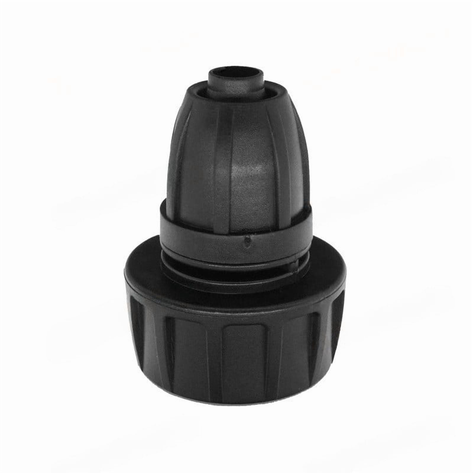 Drip Irrigation Hose Adapters, 1/4 Inch Drip Irrigation Tubing x 3/4 FHT Heavy Duty Swivel Garden Faucet Connectors with Lock Barbed for Drip Irrigation System, 1 Pcs, 1.81x1.33 1.81