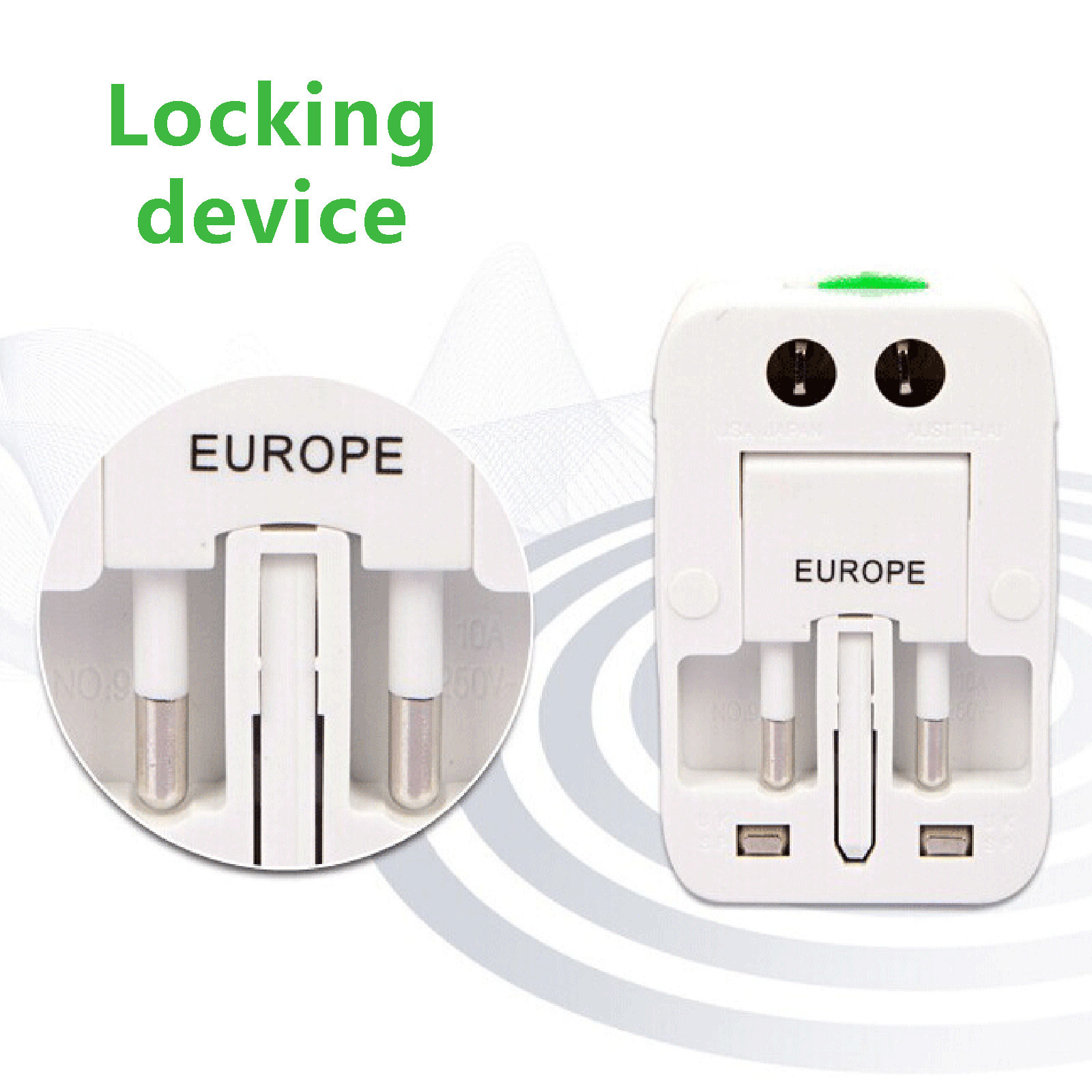 Universal Travel Power Adapter Converter Plug US EU AU to 12V 3A 36W Car Socket for Mini Fridge Fan Vacuum Cleaner Air Pump Heater Electronics Charging (110-240V Input) - Image 6