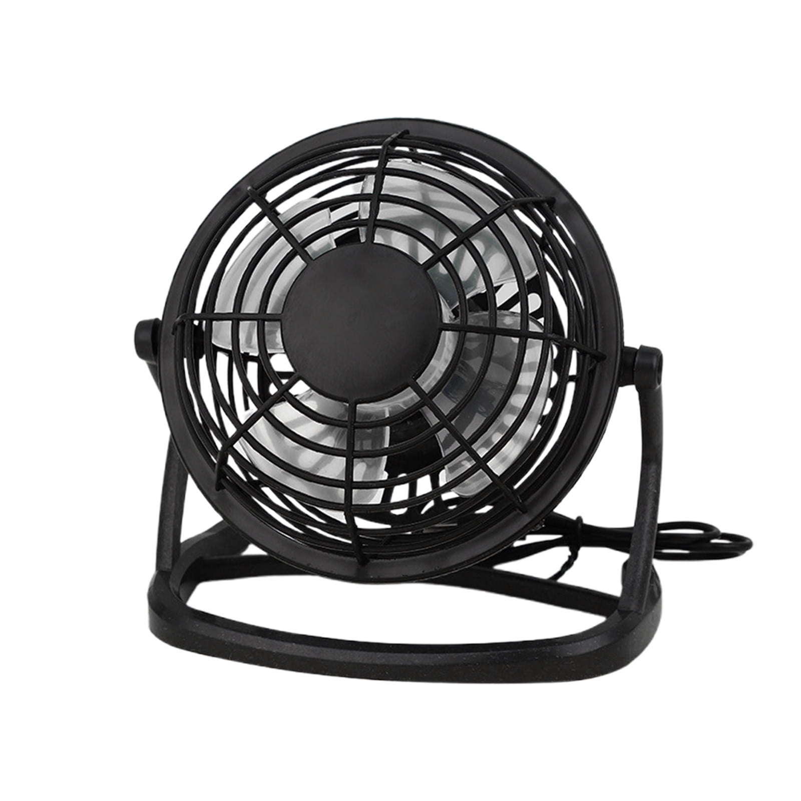 4 Inch USB Desk Fan Portable Mini Personal Cooling Fan for Office Dorm Computer Table Quiet Operation 3 Speed Adjustable Clip On Design Battery or Plug In - Image 2