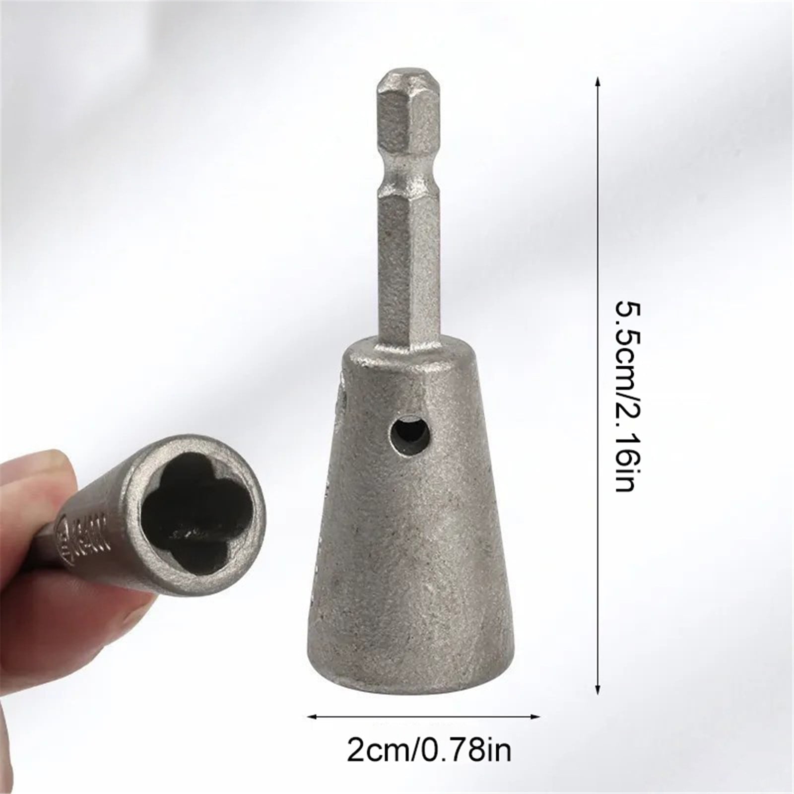 Wire Twister Tool for Drill, 2025 Upgrades Wire Nut Twister for Drill Profession Electricians Tool, 6MM Hex Shank Cable Wire Twisting Tool Wire Twister Wire Connector for 9-22 AWG, 0.78x2.16 0.78
