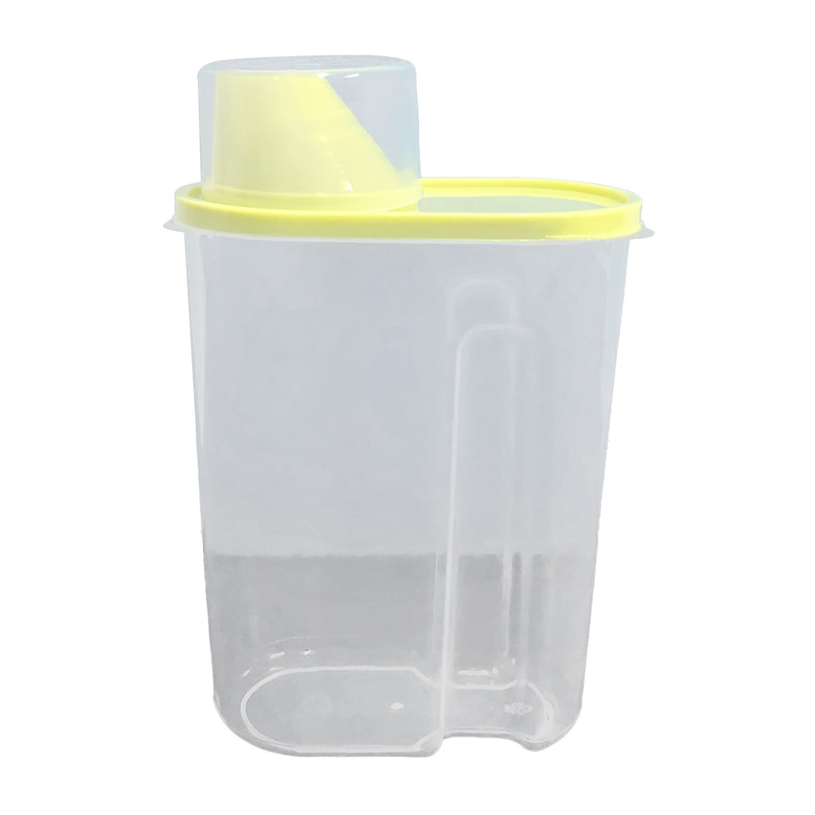 Airtight Storage Container with Lids, Plastic Pet Food Storage Container with Locking Lid,Pet Dog Cat Food Dispenser ,Clear Pet Dog Food Storage Bin Containers for Rice Grain(Green,4.72x7.68