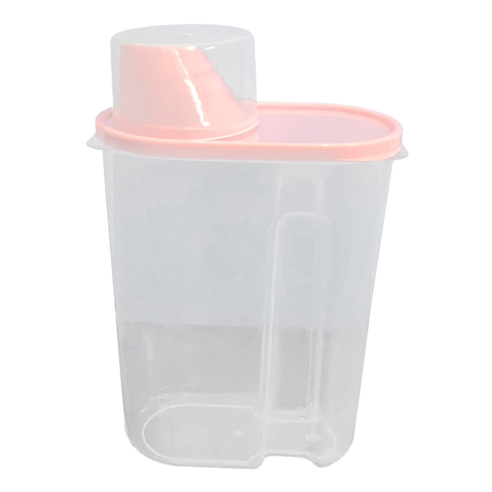 Airtight Storage Container with Lids, Plastic Pet Food Storage Container with Locking Lid,Pet Dog Cat Food Dispenser ,Clear Pet Dog Food Storage Bin Containers for Rice Grain(Green,4.72x7.68