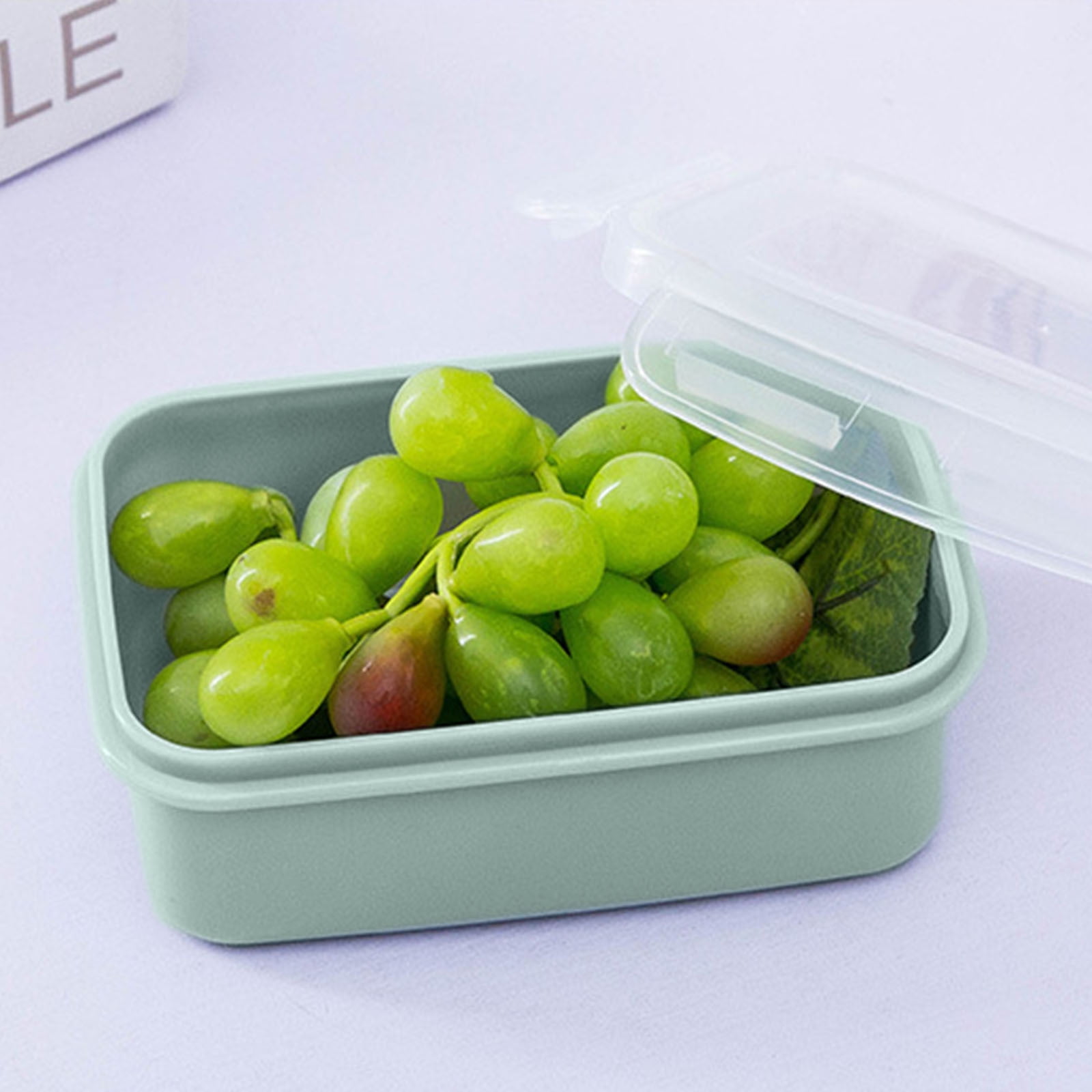 Plastic Meal Prep Containers with Lids, Food Storage Containers with Snap Locking Lids, Airtight Lunch Containers, Microwave, Oven, Freezer and Dishwasher (Blue/1 Pcs) 5.5x3.7 5.5