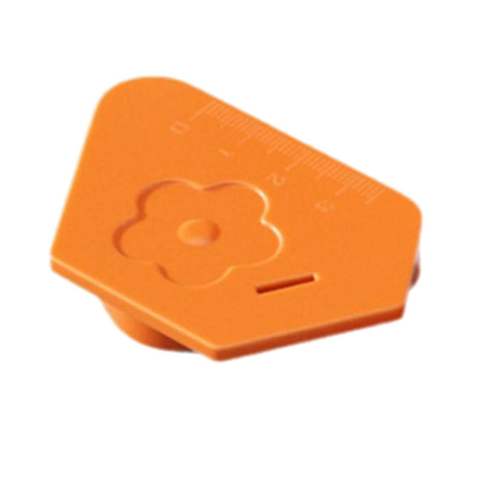 1Pcs Magnetic Seam Guide for Sewing Machine, Multifunctional Polygonal Hemmer Guide with Scale, Universal Sewing and Quilting Supplies Accessories Tools (Polygonal Seam Guide) (Orange) Pink - Image 8