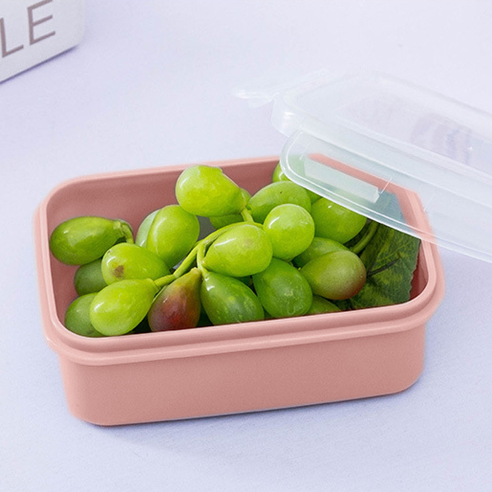 Plastic Meal Prep Containers with Lids, Food Storage Containers with Snap Locking Lids, Airtight Lunch Containers, Microwave, Oven, Freezer and Dishwasher (Red/1 Pcs) 5.5x3.7 5.5