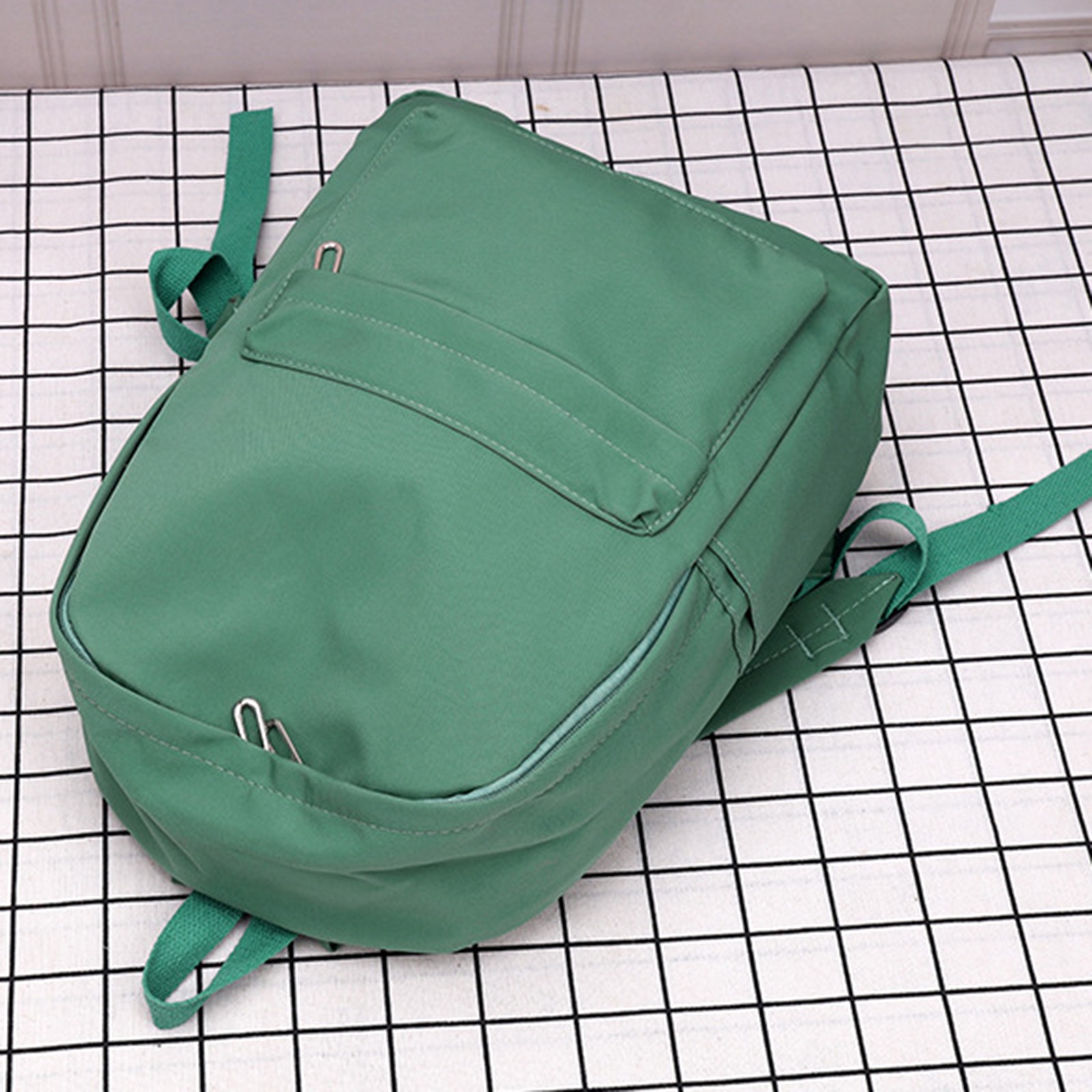 1 Pcs Travel Backpack,Cute Custom BookBag with Detachable Bear,Travel Backapck for Women/Men Casual Laptop Bookbag,Large Capacity Backpack for Birthday Gift,Christmas Gift,8.6x11 in(Green) Z2-Green - Image 5
