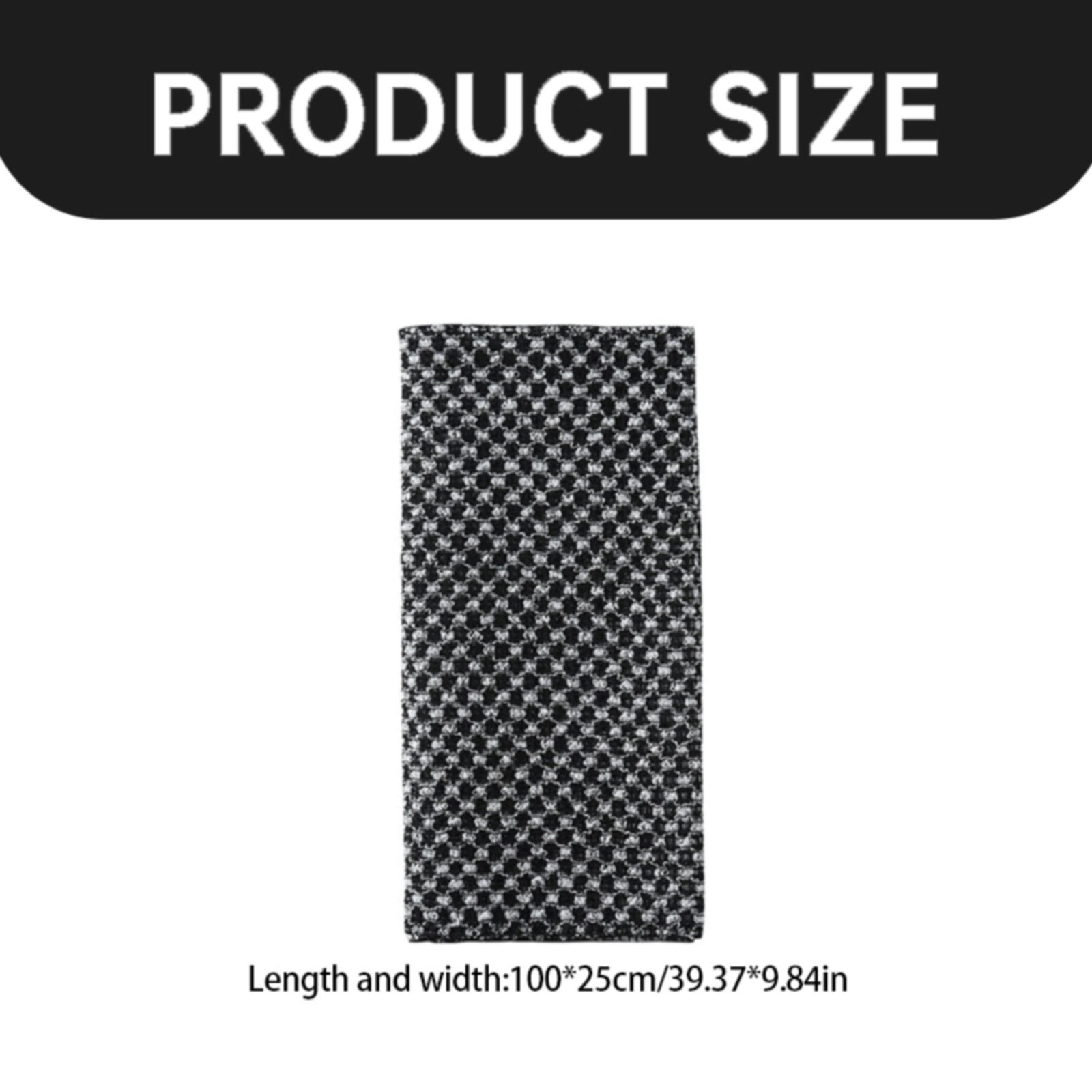 Exfoliating Washcloth Towel,Extra Rough Body & Back Scrubber for Use in Shower Bath, Long Exfoliating Body Scrubber, Exfoliator Shower Towel for Men Women, 39.37x9.84 39.37