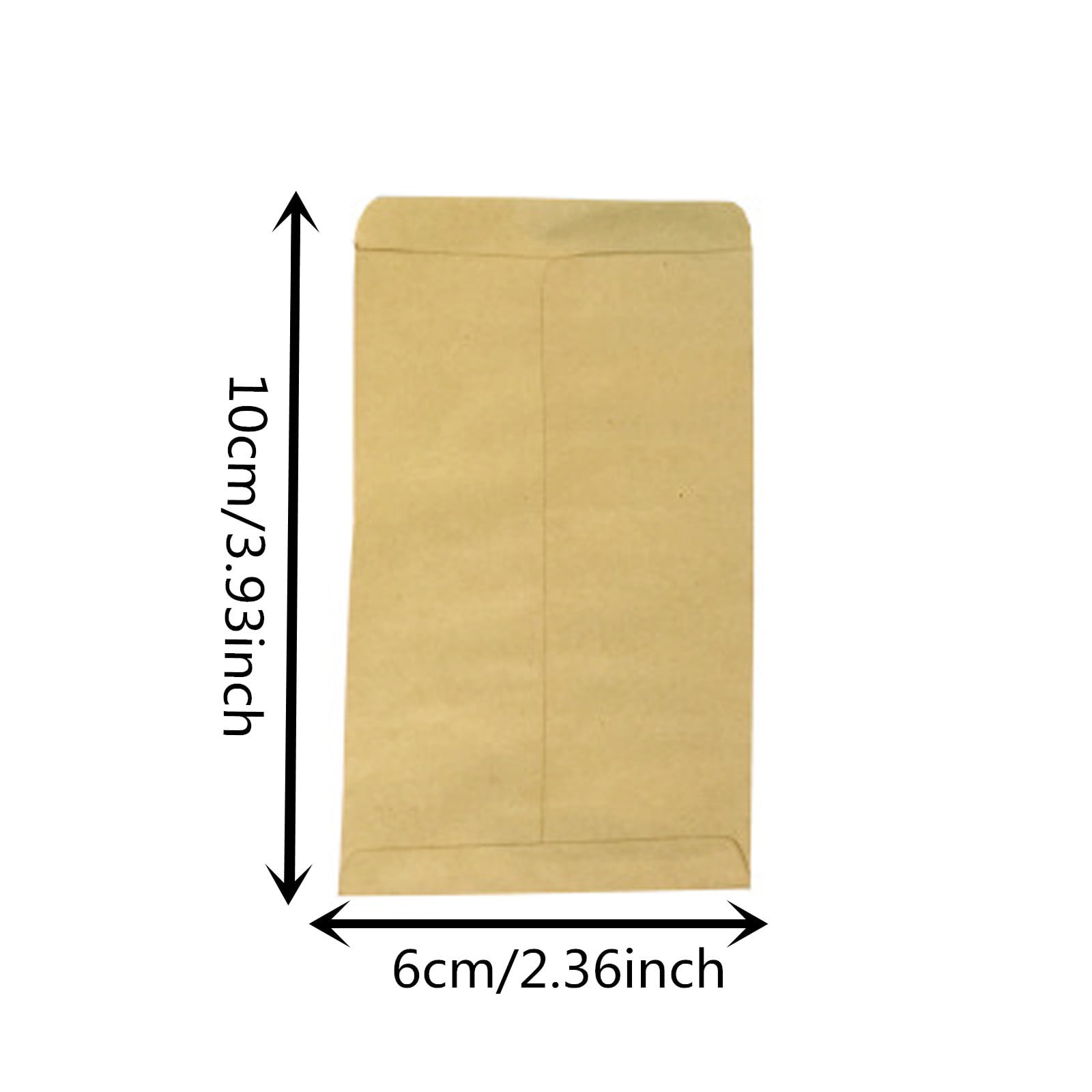 100 Pieces Seed Saving Envelopes Packets Resealable Self Adhesive Paper Envelopes,Kraft Paper Bags,Greaseproof Envelopes,for Flower Vegetable Seeds Storage,Snack, Cookie,Popcorn(Yellow) Yellow - Image 4