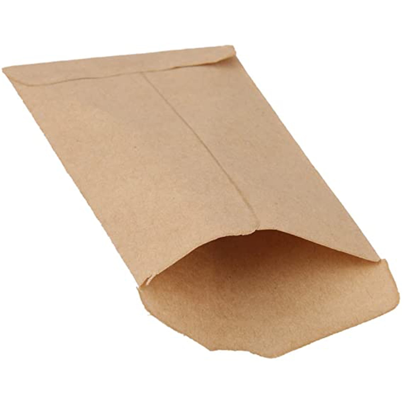 100 Pieces Seed Saving Envelopes Packets Resealable Self Adhesive Paper Envelopes,Kraft Paper Bags,Greaseproof Envelopes,for Flower Vegetable Seeds Storage,Snack, Cookie,Popcorn(Yellow) Yellow - Image 5