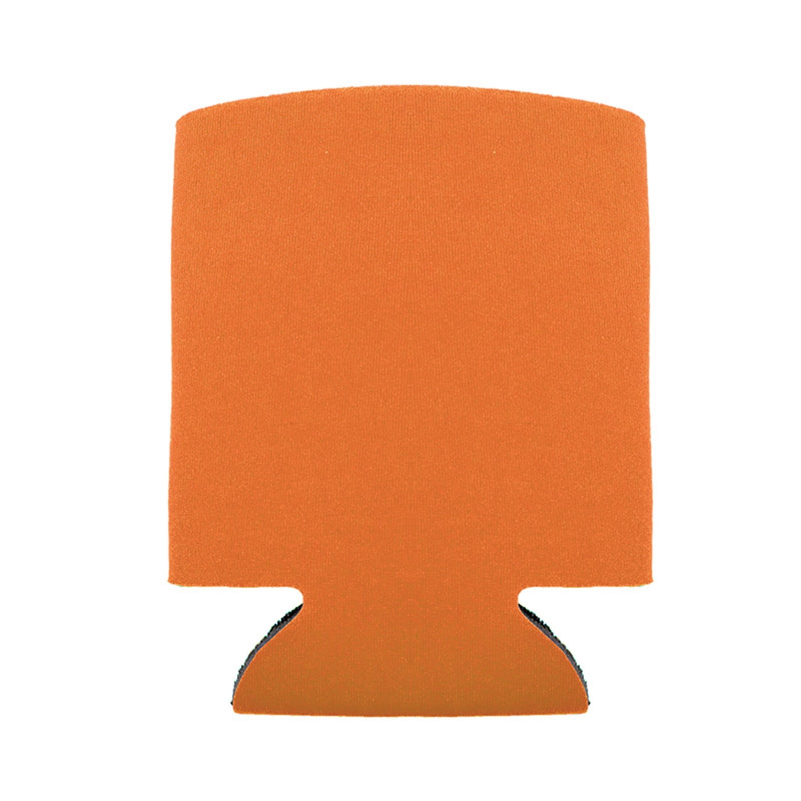 1 Pcs Blank Beer Can Coolers Sleeves,Can Covers Beer Keeps Beer Cold and Hands Warm,Bottle Sleeves Coolers Holder Non-slip nylon Can Coolier Sleeves,Open Bottom,2.75x5.11 in(Pink2) Z1-Orange - Image 1