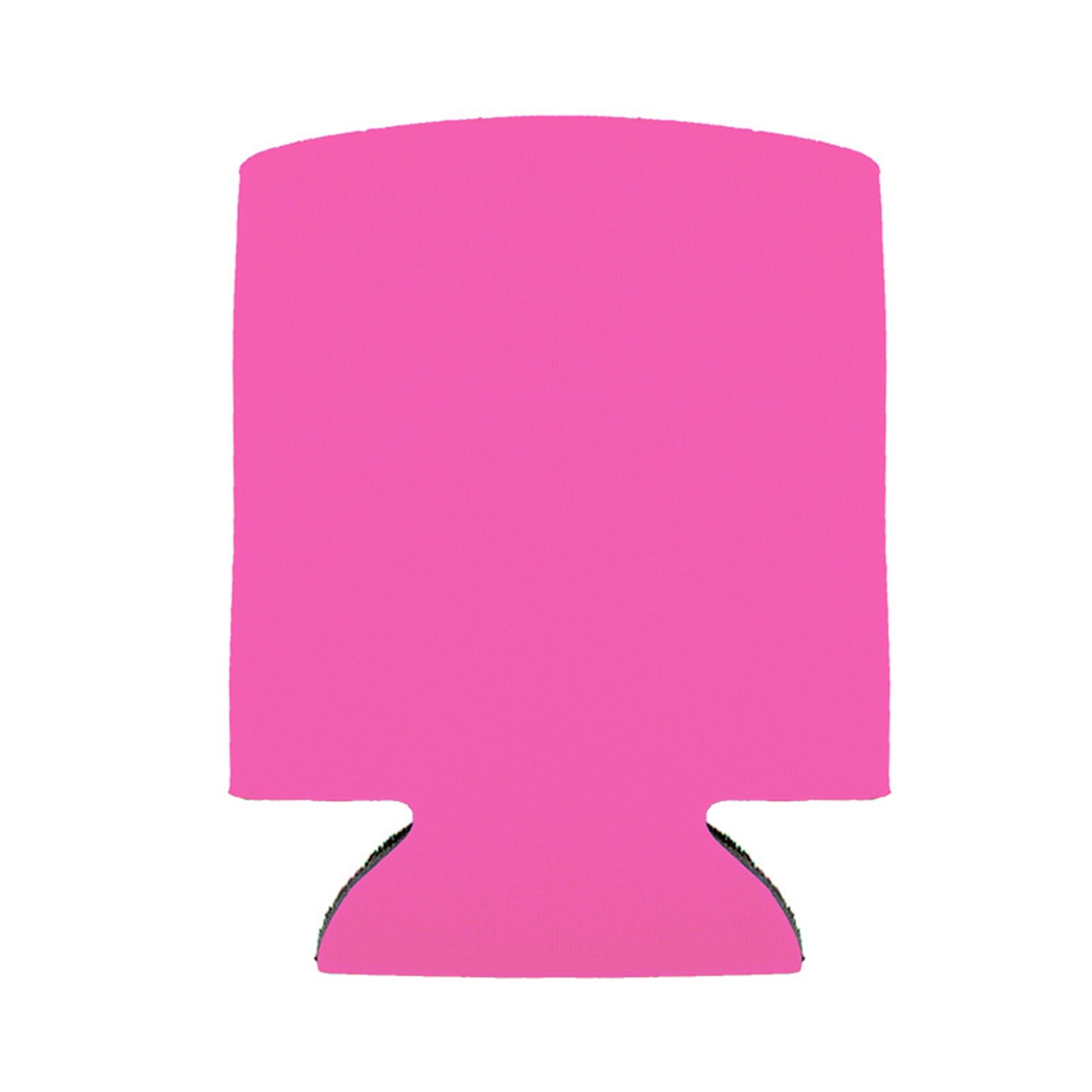 1 Pcs Blank Beer Can Coolers Sleeves,Can Covers Beer Keeps Beer Cold and Hands Warm,Bottle Sleeves Coolers Holder Non-slip nylon Can Coolier Sleeves,Open Bottom,2.75x5.11 in(Pink2) Z1-Pink2 - Image 1
