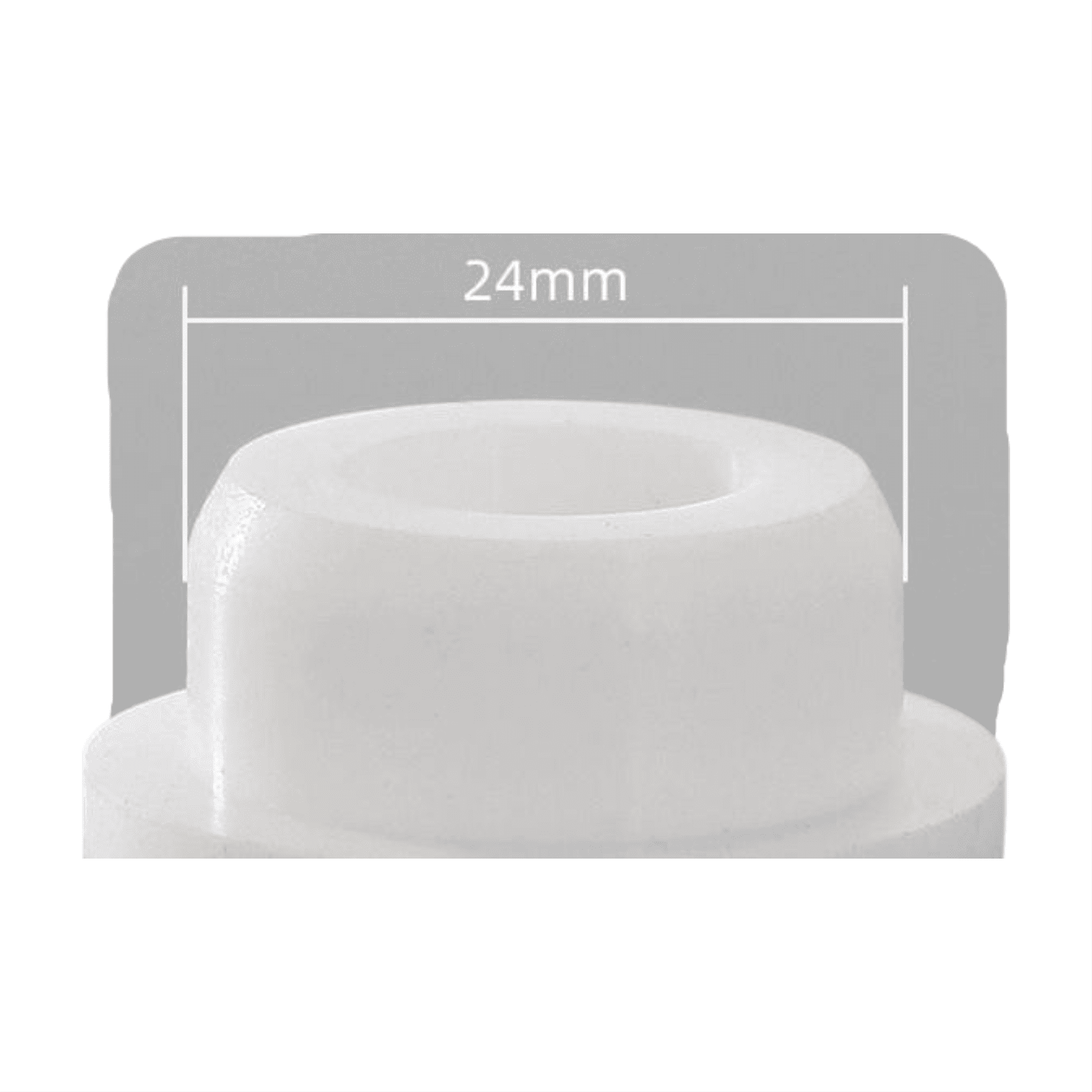 Sink Overflow Hole Cover for Kitchen Sink Hole, Overflow Cap for Bathroom Sink Basin Trim Overflow Cover Insert in Hole Round Caps, 5 Pcs, 0.94 Inches 0.94