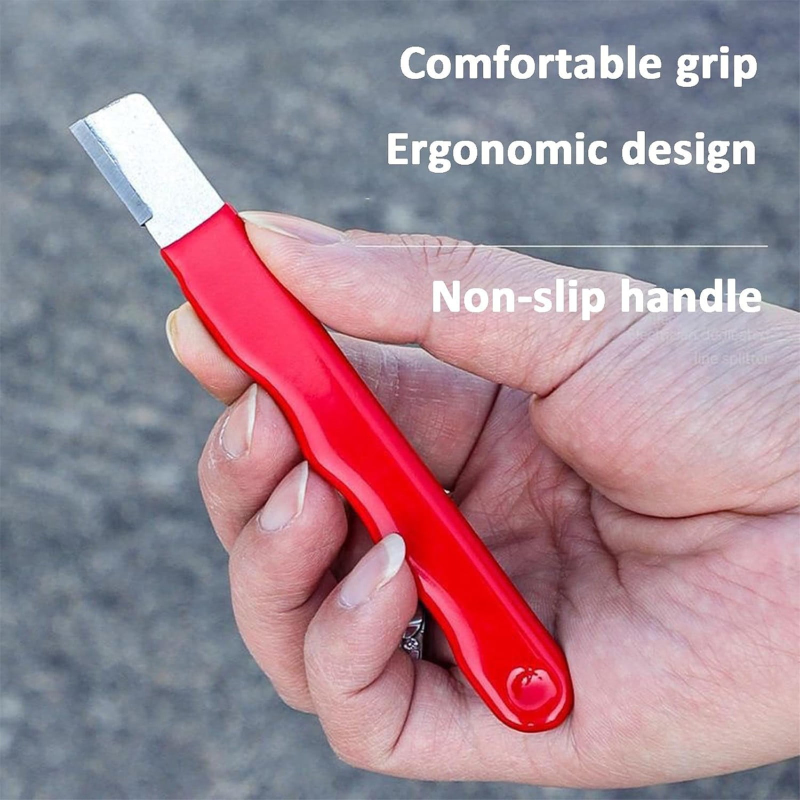 Gardening Tool Sharpener, Heavy Duty Gardening Scissors Sharpener, Quick Sharpener for Gardening PrunersKnives and Scissors, 1 Pcs, 4.72x0.47 4.72