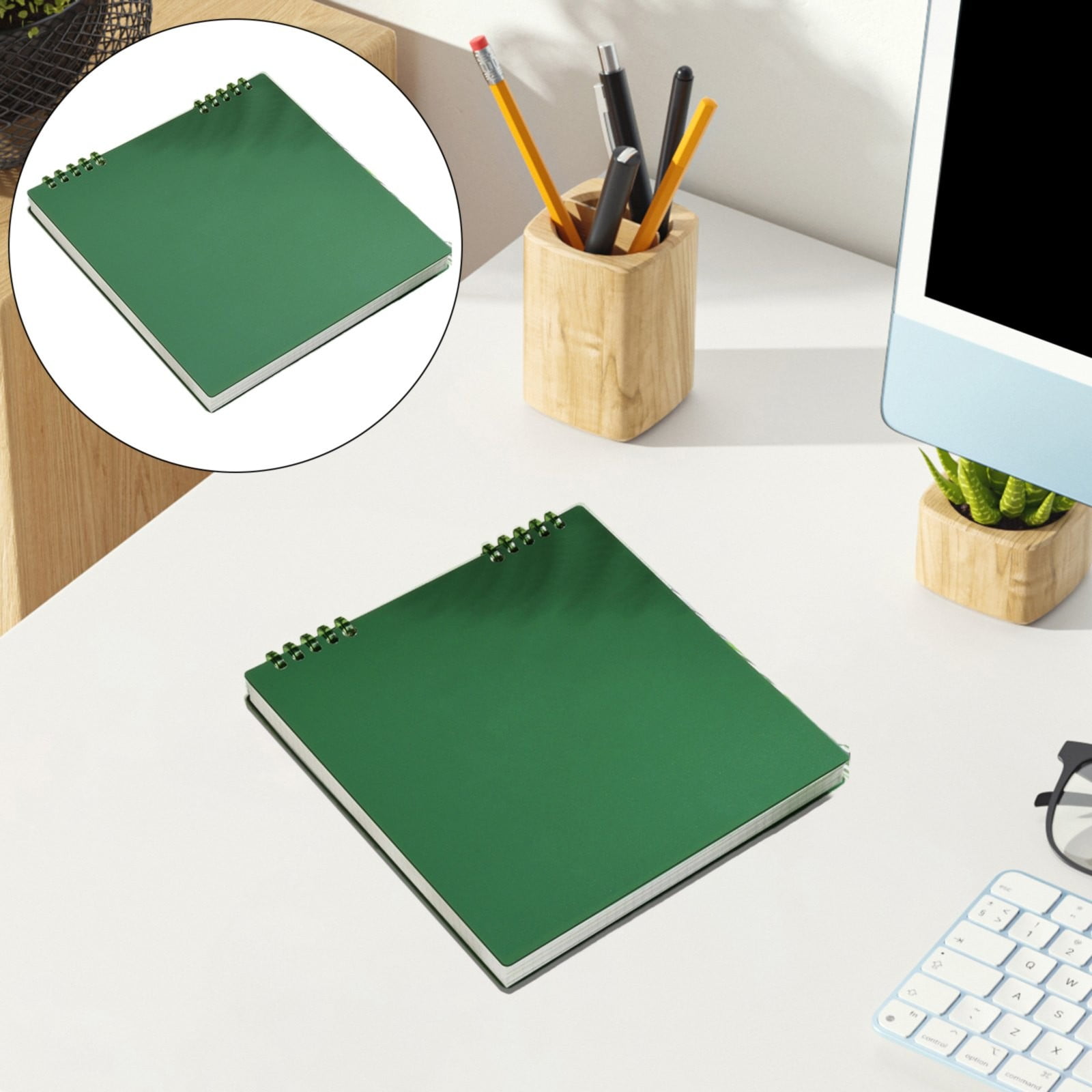 Sketch Book Sketchpad,Journal Memo Notebook Notepads Grids Notebook Writing Notebook for Sketching Scribbling Notebook Journal Refillable Notebooks,Top Spiral Bound Sketch Pad,7.87x7.56