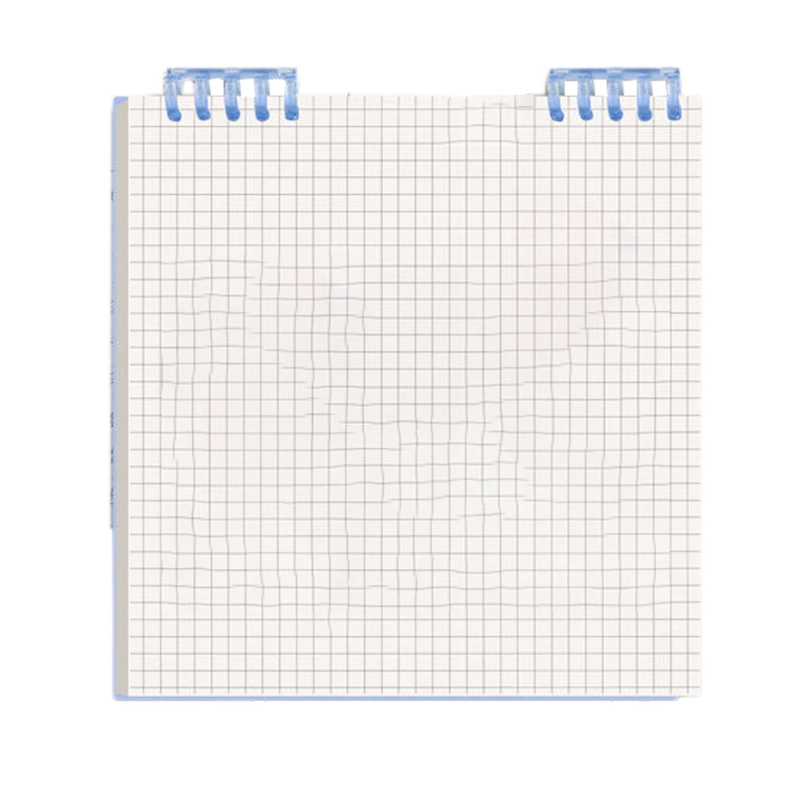 Sketch Book Sketchpad,Journal Memo Notebook Notepads Grids Notebook Writing Notebook for Sketching Scribbling Notebook Journal Refillable Notebooks,Top Spiral Bound Sketch Pad,7.87x7.56