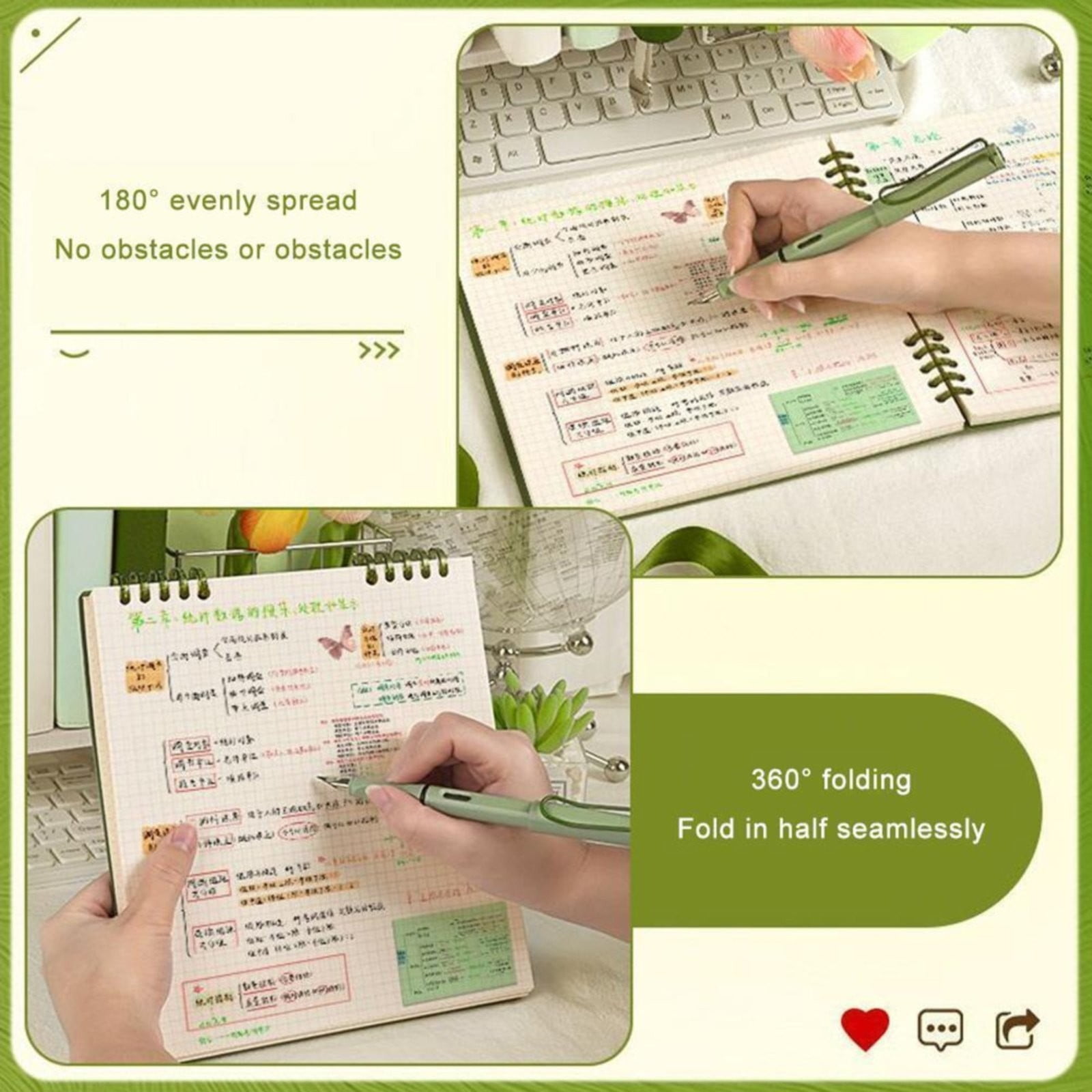 Sketch Book Sketchpad,Journal Memo Notebook Notepads Grids Notebook Writing Notebook for Sketching Scribbling Notebook Journal Refillable Notebooks,Top Spiral Bound Sketch Pad,7.87x7.56