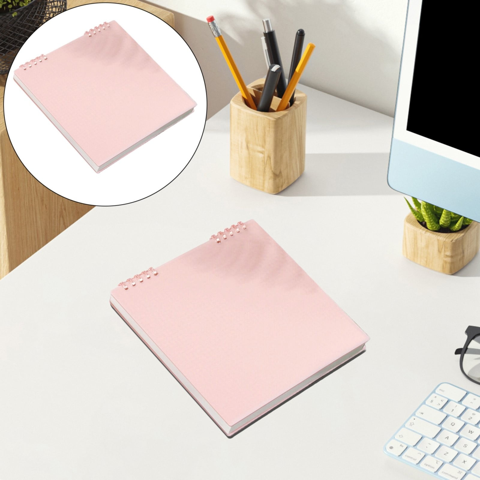 Sketch Book Sketchpad,Journal Memo Notebook Notepads Grids Notebook Writing Notebook for Sketching Scribbling Notebook Journal Refillable Notebooks,Top Spiral Bound Sketch Pad,7.87x7.56