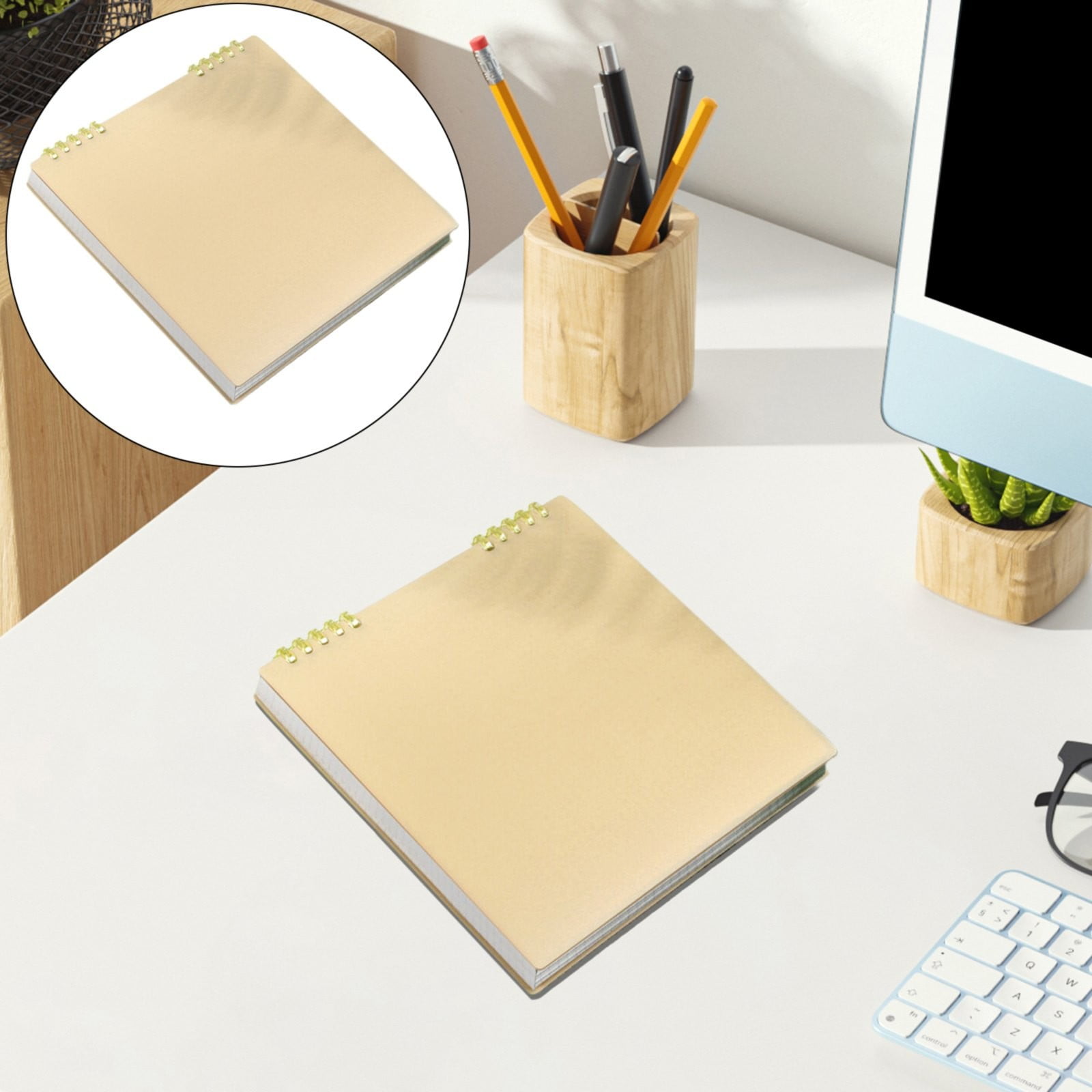 Sketch Book Sketchpad,Journal Memo Notebook Notepads Grids Notebook Writing Notebook for Sketching Scribbling Notebook Journal Refillable Notebooks,Top Spiral Bound Sketch Pad,7.87x7.56