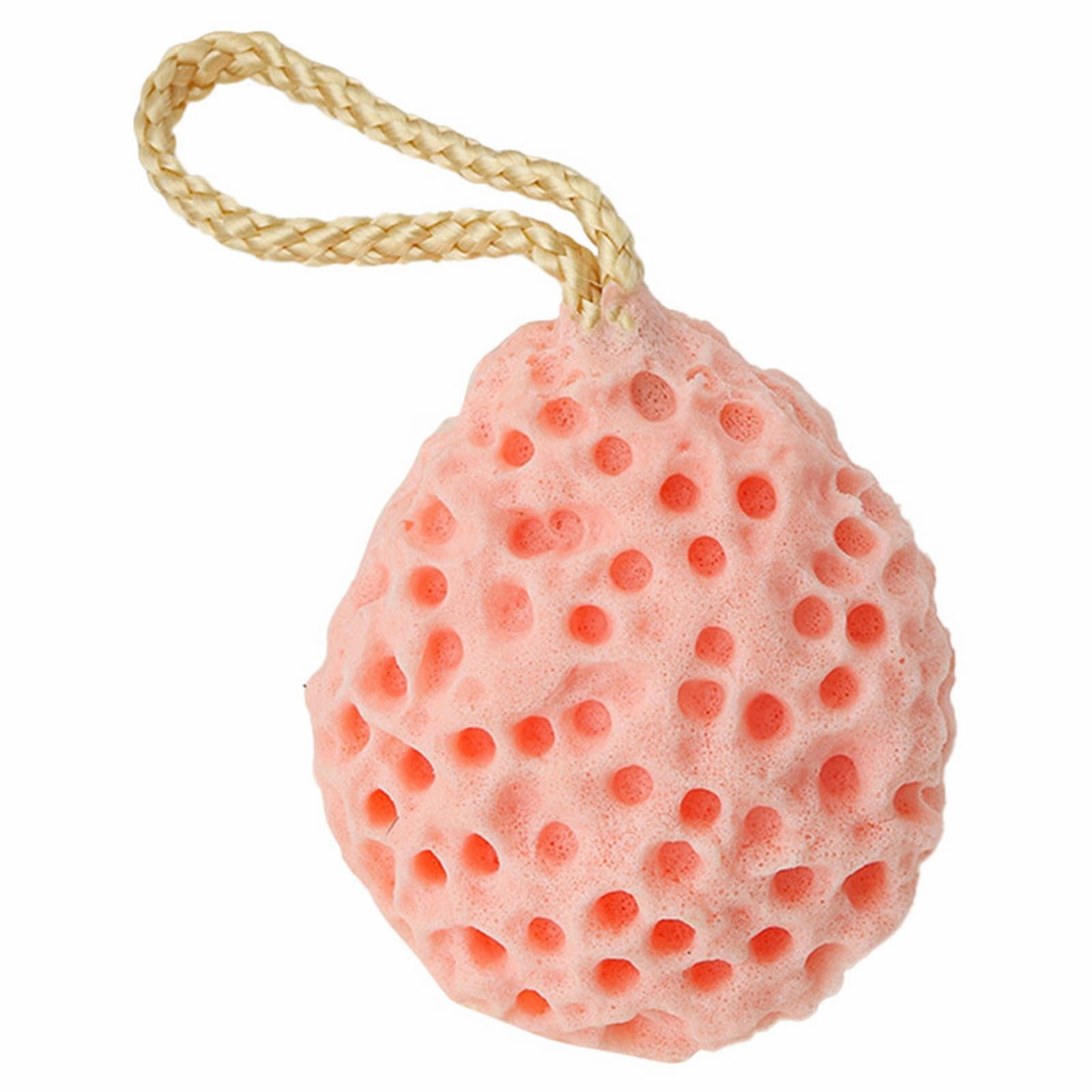 Honeycomb Bath Sponges, Ultra Soft Premium Sea Sponge, Foam Rub, Bath Scrubber Shower Sponge Bathing Accessories, 1 Pcs, 3.9 Inches 3.9