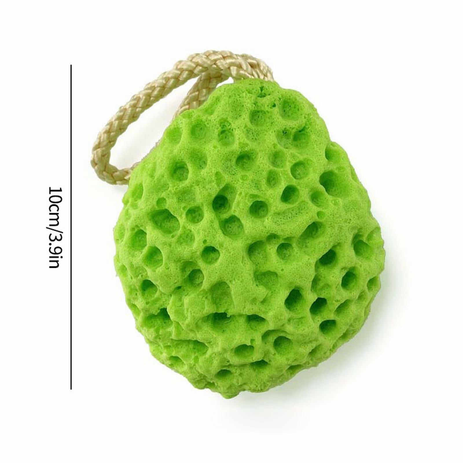 Honeycomb Bath Sponges, Ultra Soft Premium Sea Sponge, Foam Rub, Bath Scrubber Shower Sponge Bathing Accessories, 1 Pcs, 3.9 Inches 3.9