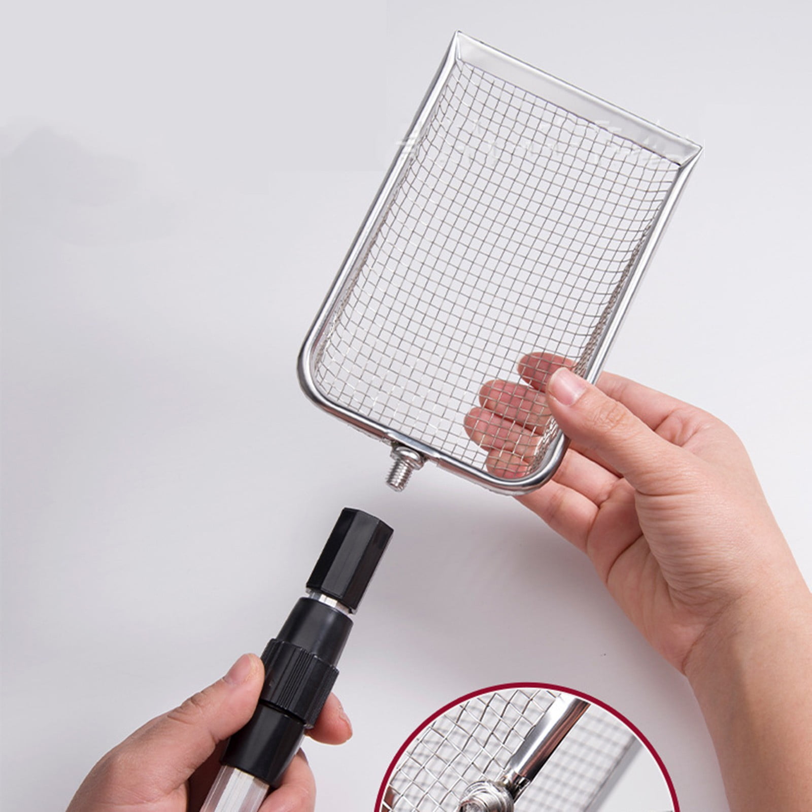 Shark Tooth Sifter, Beach Sand Sifter, Shell Scooper for Beach, Sand Dipper Shovel and Shelling Tools with Retractable Long Handle for Adults, 35.43x3.93 35.43