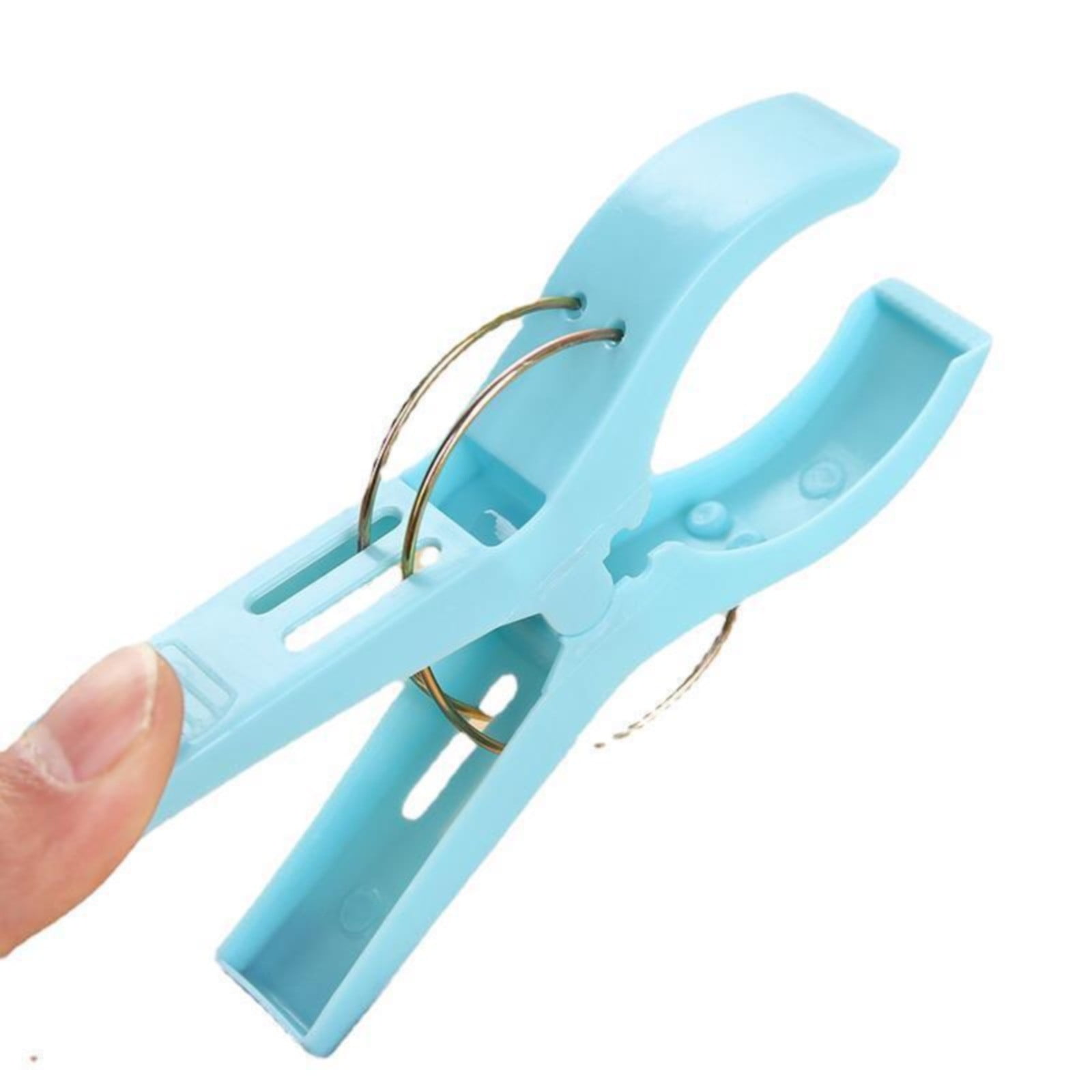 Beach Towel Clips, Colour Beach Clips, Towel Clips for Beach Chairs Cruise, Heavy Duty Clothes Pins-Keep Your Towel from Blowing Away, Beach Accessories for Vacation, Set of 4, 3.34x4.72 3.34