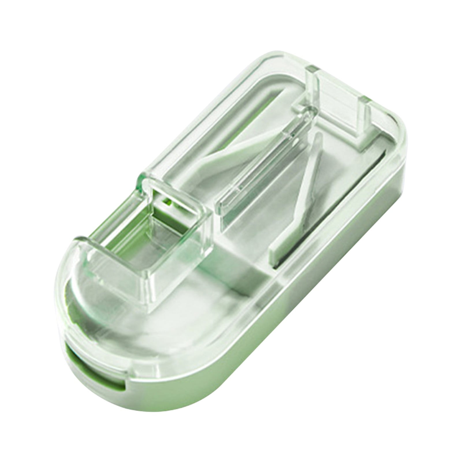 3-in-1 Pill Crusher and Pill Cutter with Storage Compartment for Tablets, Pill Grinder Fine Powder, Pill Cutter Splitter for Small or Large Pills, 1.57x2.36 3.23