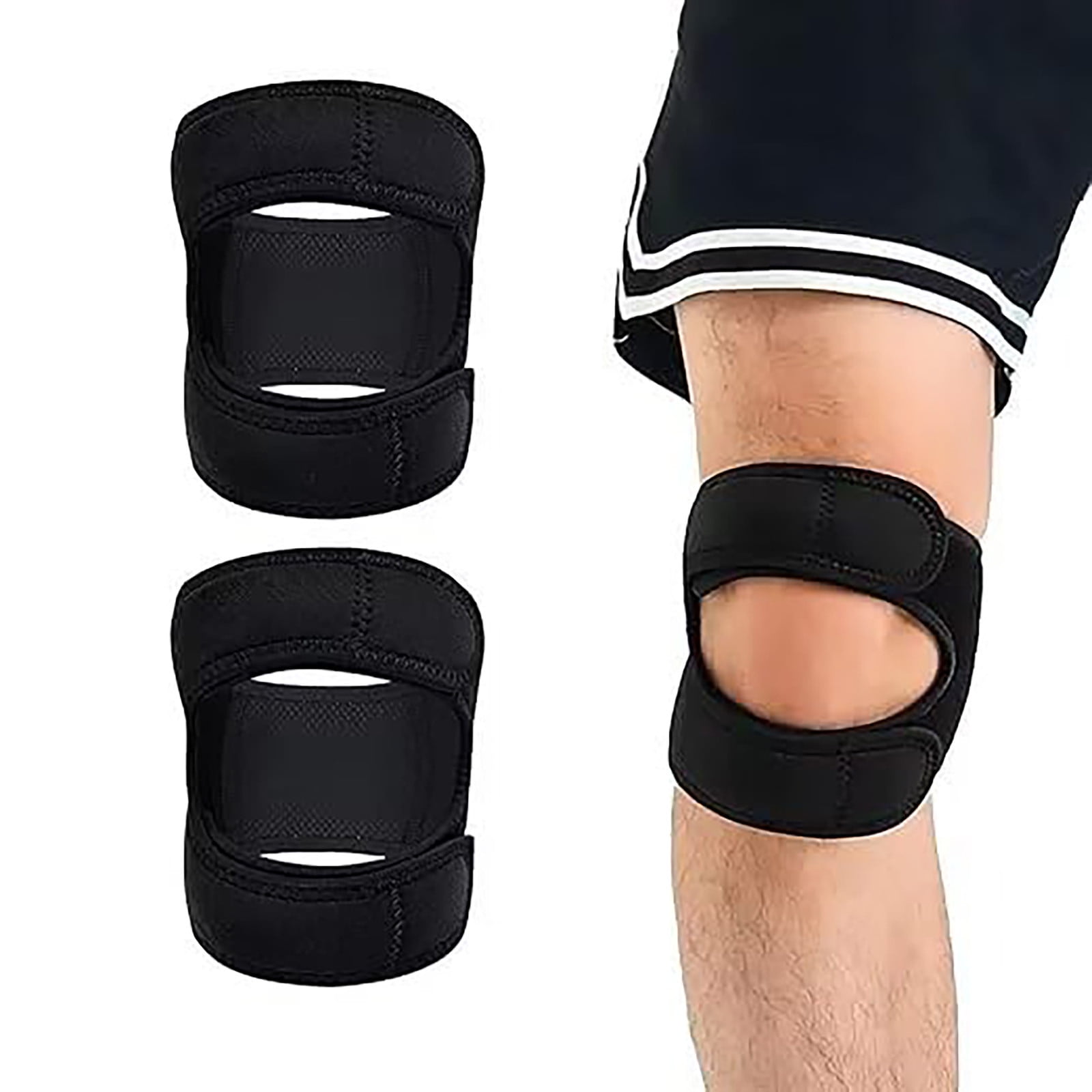Silicone Knee Joint Stabilizer, Elastic Support Pads for Post-Activity Recovery, Comfortable Fit for Healthy Joints, Ideal for Sports and Daily Use, Breathable and Lightweight - Image 2