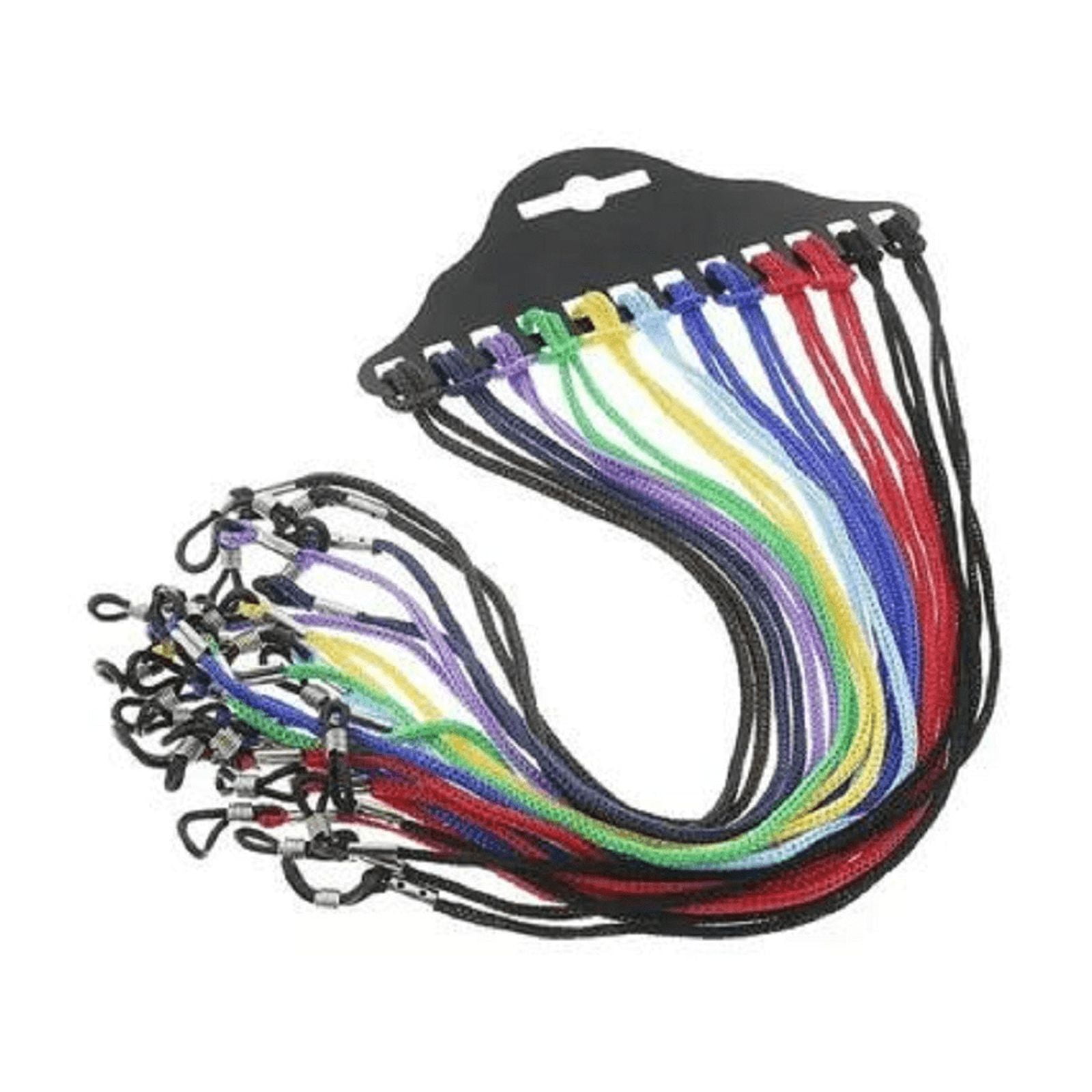 Glasses Strap 12 pcs,Eyeglasses Strap Holder,Eye Glasses String Holder, Glasses Neck Lanyard Cord,Strap Holders Glasses Straps Non Slip Eyewear Retainers Eyeglasses Chain Necklace Colorful - Image 2