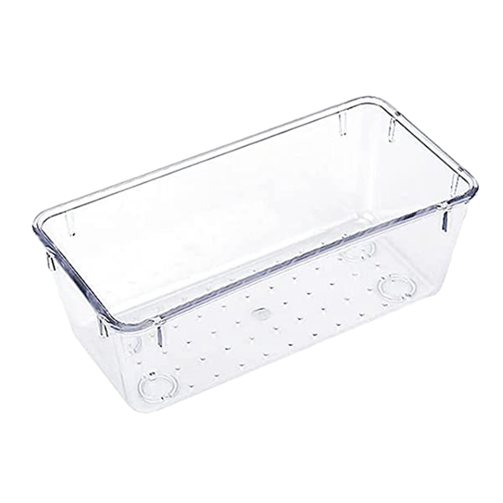 Rectangular Empty torage Box, Plastic Pencil Case, Clear Storage Container for Pencil,Crayon,Sticker,Cosmetics, 1 Pcs, 5.24x2.44x0.98 9.05