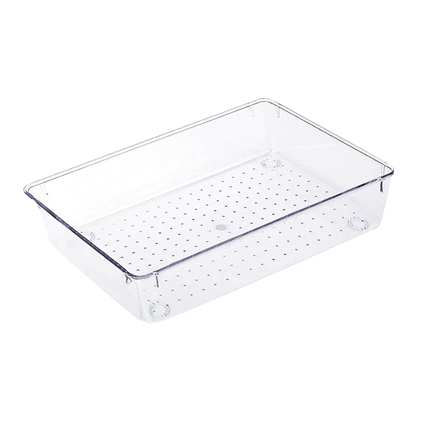 Rectangular Empty torage Box, Plastic Pencil Case, Clear Storage Container for Pencil,Crayon,Sticker,Cosmetics, 1 Pcs, 5.24x2.44x0.98 9.02