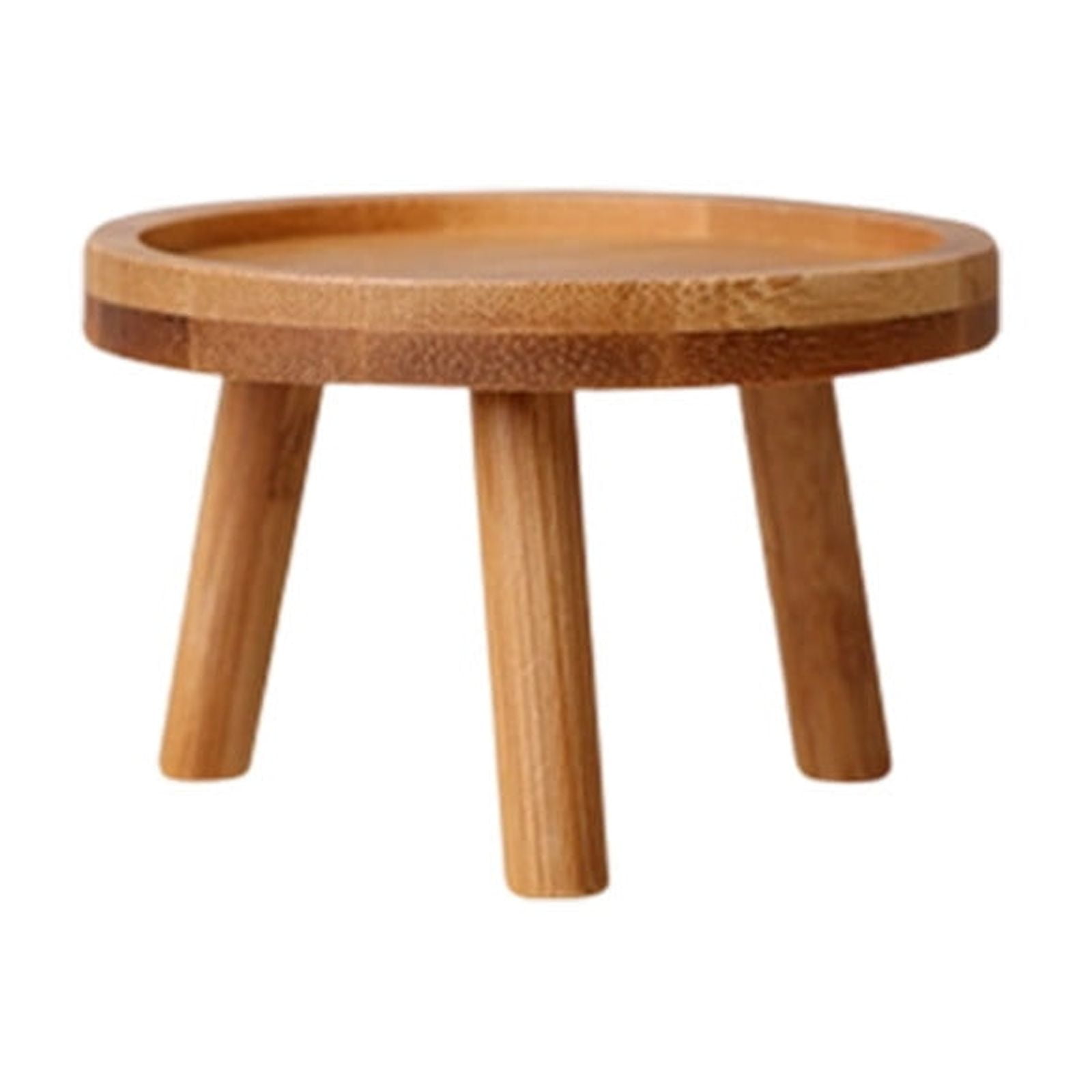 Wood Plant Stands Indoor,Mid-Century Modern Single Plant Stand for 3-12 Inch Pots,Tall Plant Stool for Large Plants,Perfect for Living Room,Balcony,and Office Beige - Image 7