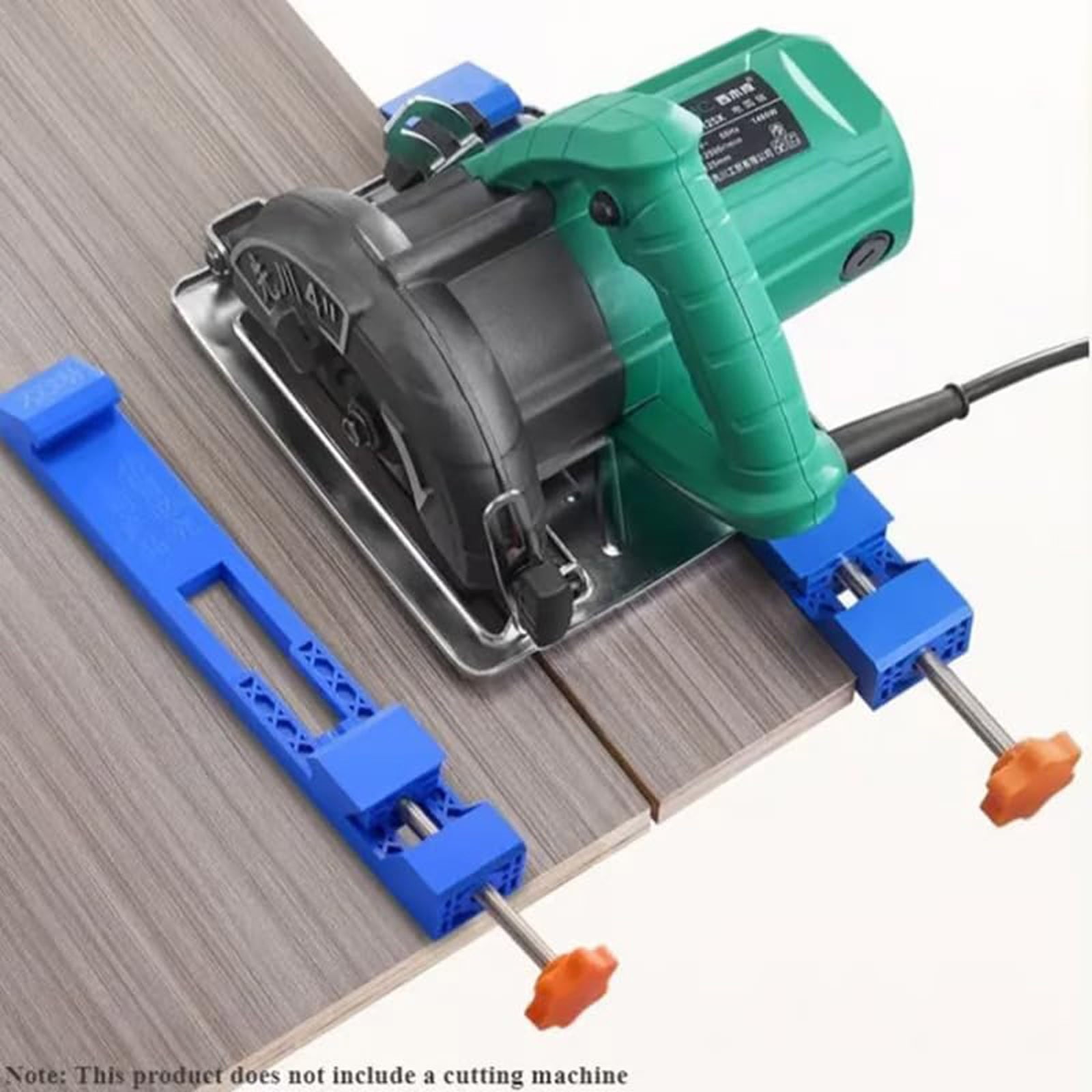 Adjustable Cutting Machine Base Guide, Electric Circular Saw Milling Positioning Clamp, Precision Wood Cutting Guide Cutting Machine Base Guide for Cutting and Milling Tasks, 1.57x11.61 11.61