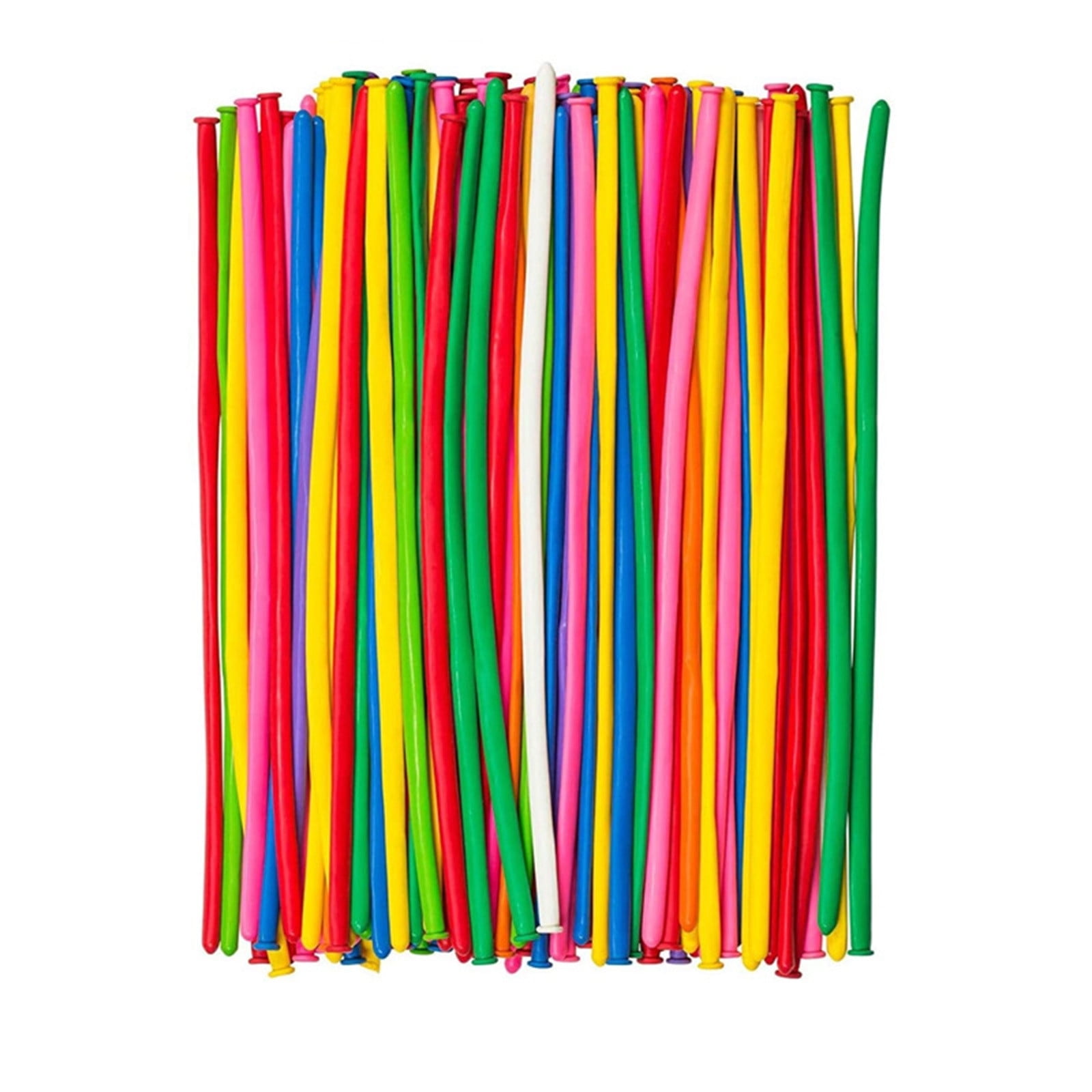 Long Balloons 100 Pack,for Animal Twisting and Party Decor,Thickened Latex Modeling Balloons for DIY Shapes,Ideal for Birthdays,Christmas,Wedding Celebrations,Durable for Clowns and Magicians - Image 1
