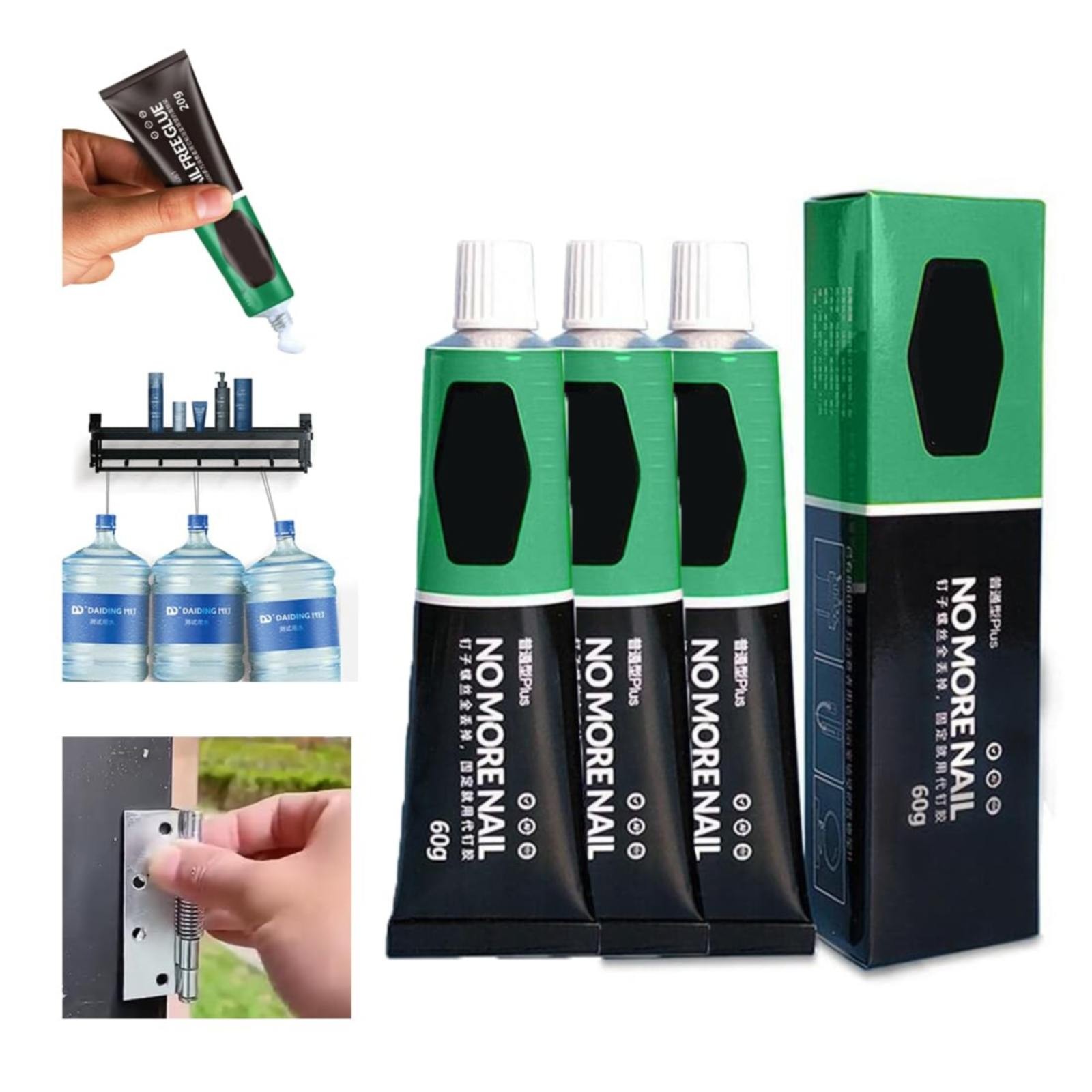 Super Glue for Metal and Stainless Steel 60g - All Purpose Glue, Heavy Duty Waterproof, Heat Resistant, Quick-Dry, Clear Glue for Strong Bonding Between Metals, Other Materials, Jewelry Making(1pc) 3pc - Image 8