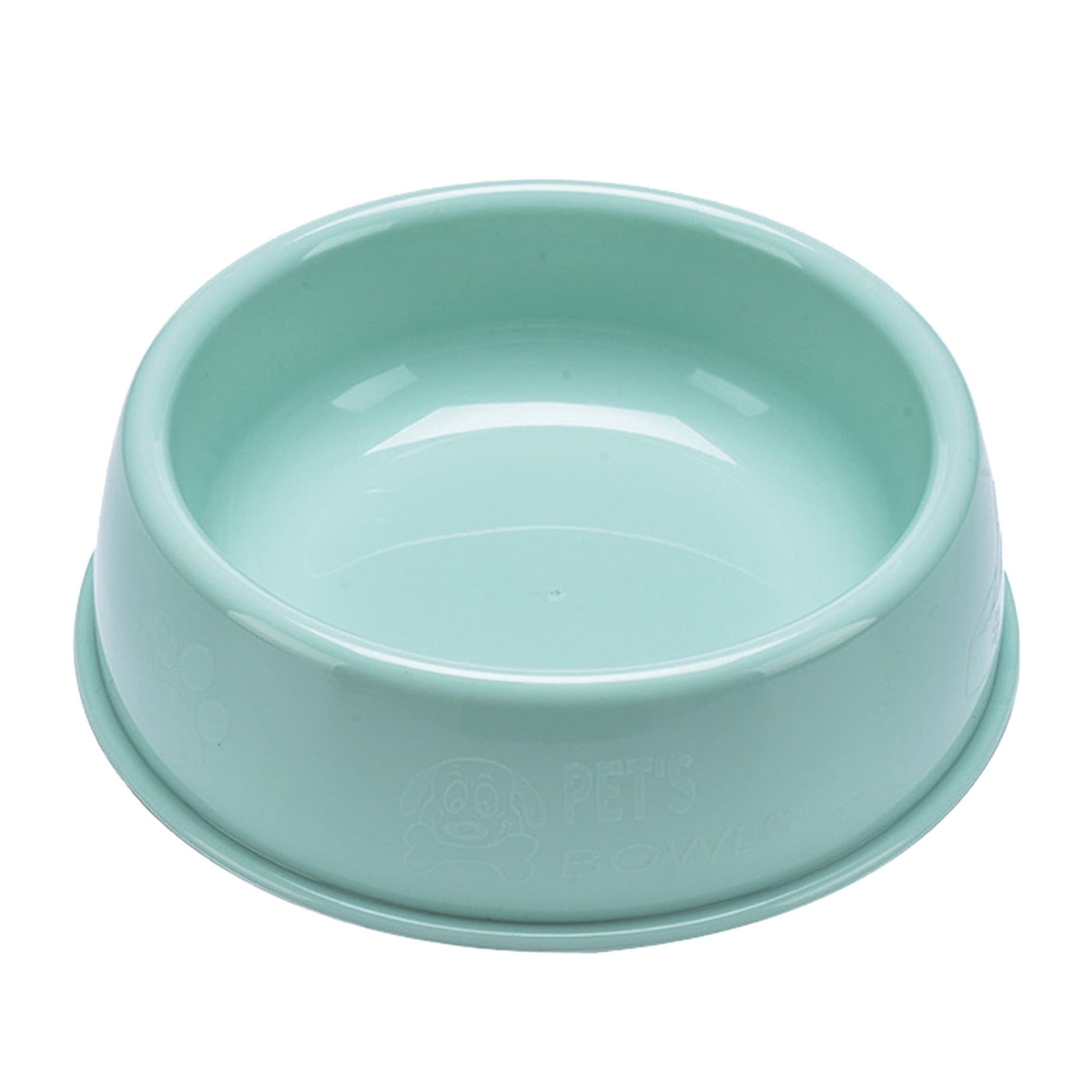 Plastic Dog Bowl,Non Slip Candy Color Plastic Pet Food Bowl,Shallow Cat Food Dish ,Reusable Pet Food And Water Bowl,Puppy Cat Animal Feeding Bowls ,Pet Food Container Storage Easy To Clean 8.27
