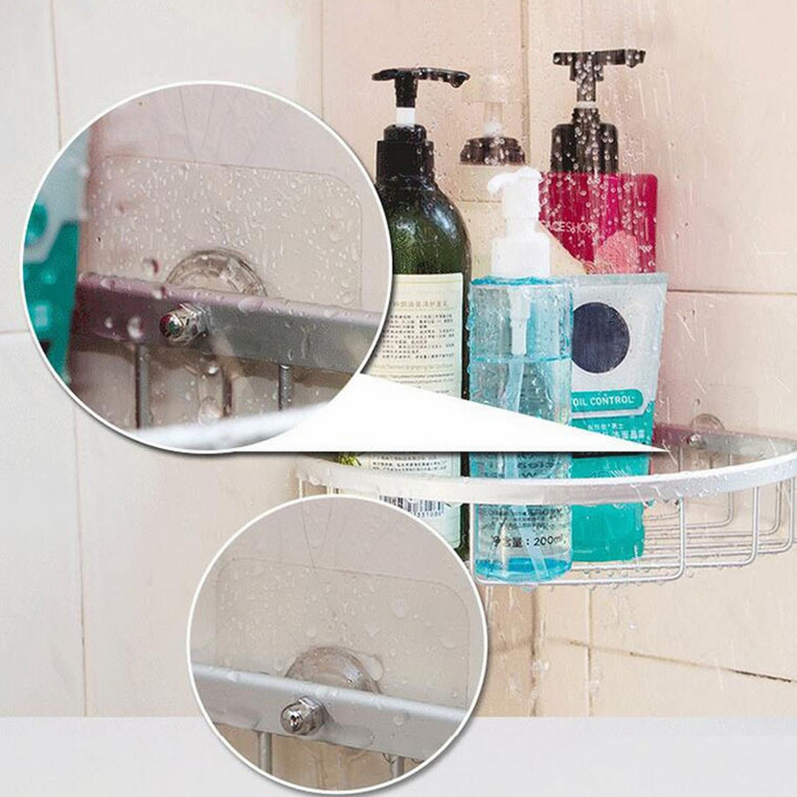 Self Adhesive Picture Hooks, Heavy Duty Picture Hangers Without Nails, Wall Hooks for Hanging, Transparent Waterproof Frame Hangers, Sticky Hook for Bathroom Kitchen, 3 Pcs, 2.4x2.4 2.8