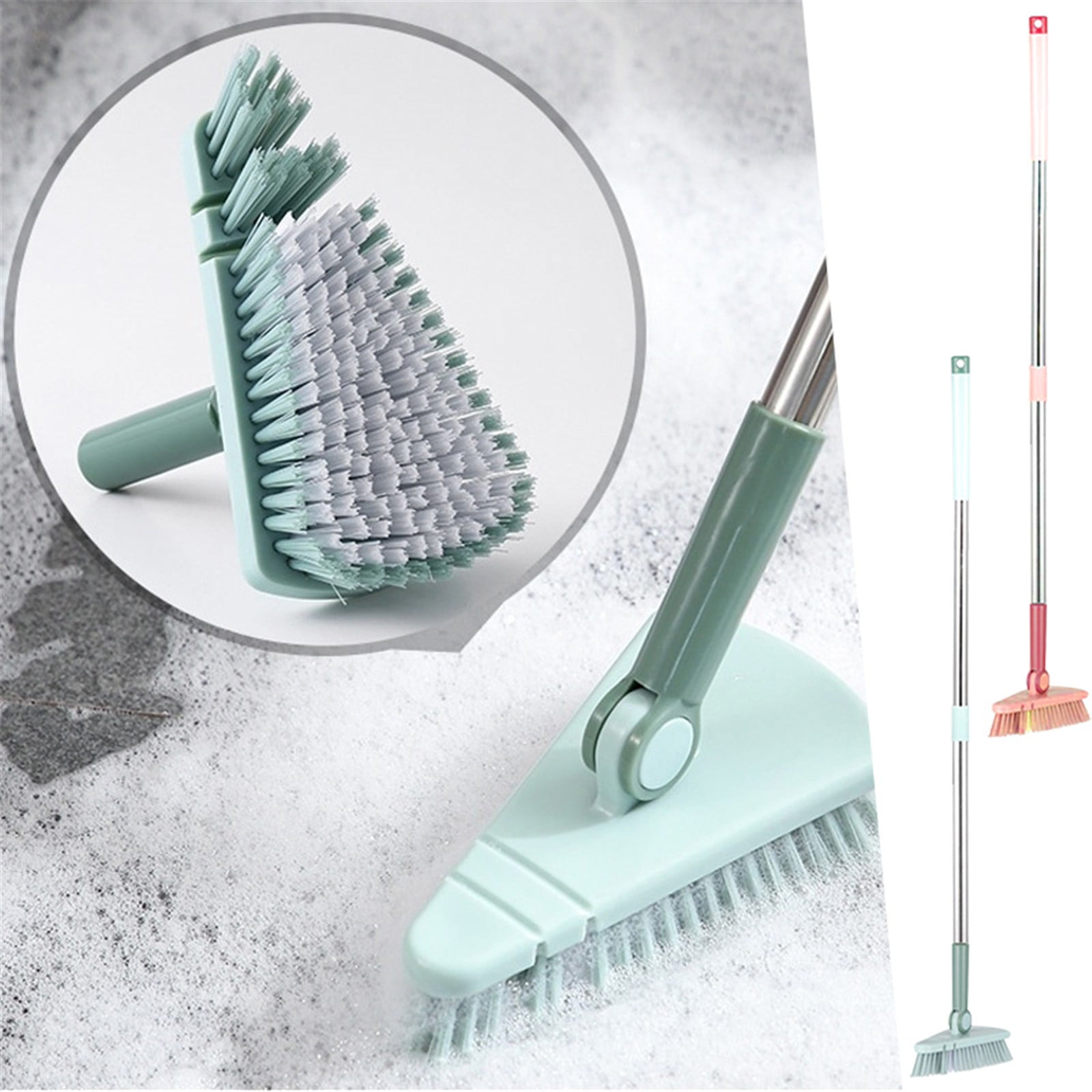 Retractable Gap Dust Cleaner Cleaning Tools with Extension Pole,Long Handle 48.5 inches Washable and Retractable Duster Brush for Cleaning Under Appliances Furniture Couch Fridge(Z1-Grey) Z2-Pink - Image 5